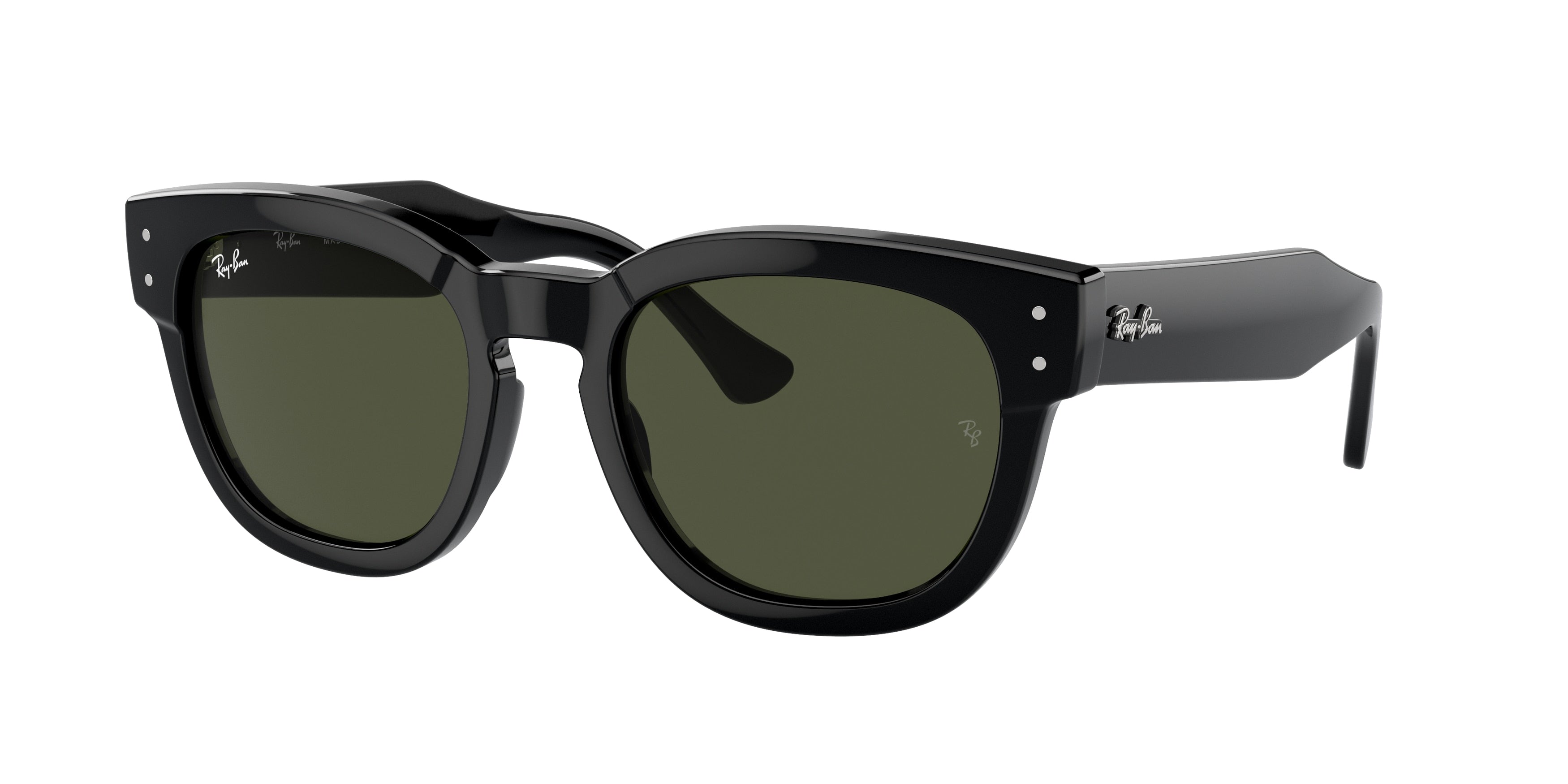 Ray-Ban MEGA HAWKEYE RB0298SF Square Sunglasses  901/31-Black 53-145-21 - Color Map Black
