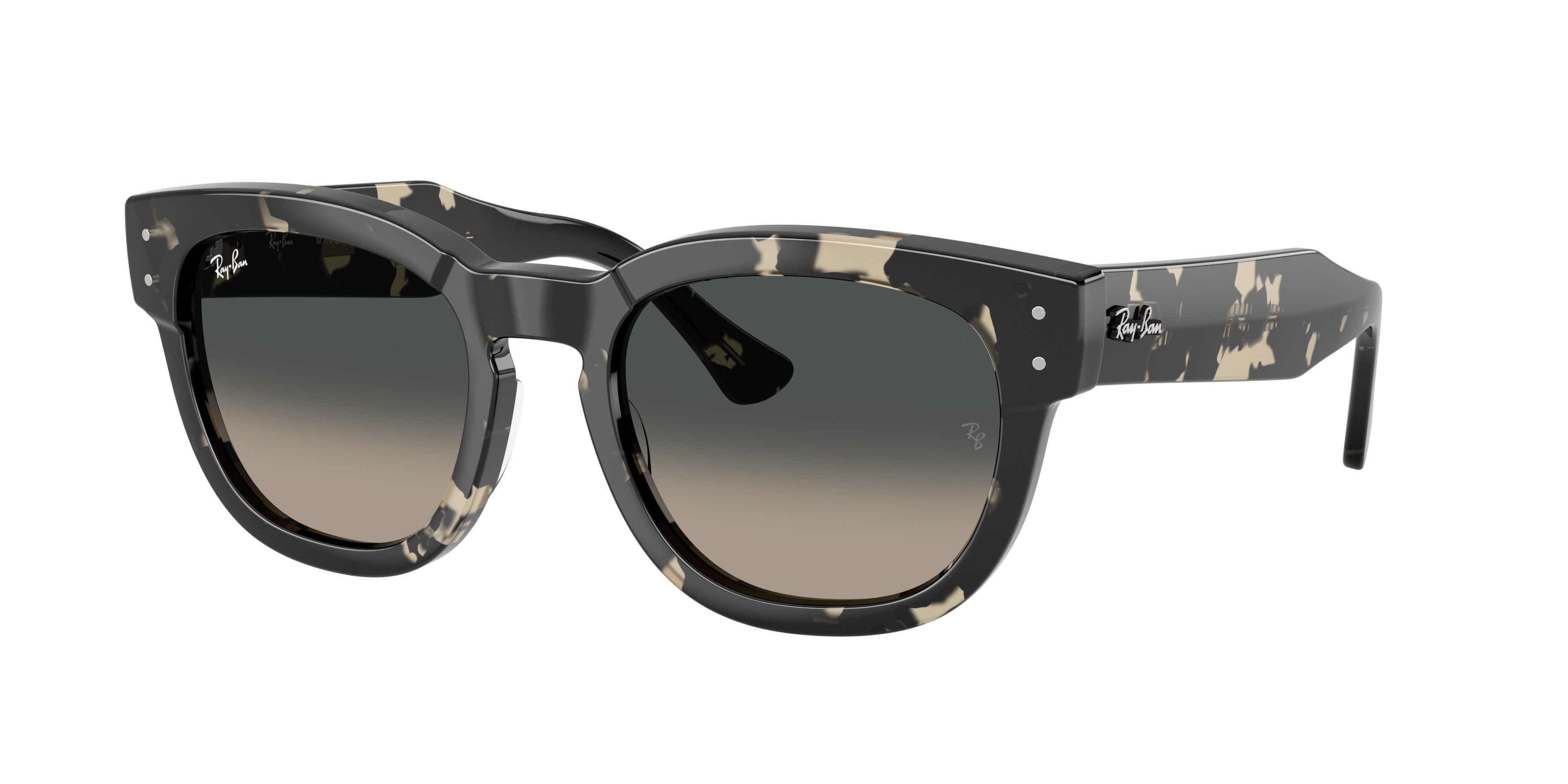 Ray-Ban MEGA HAWKEYE RB0298S Square Sunglasses  133371-Grey Havana 53-145-21 - Color Map Tortoise