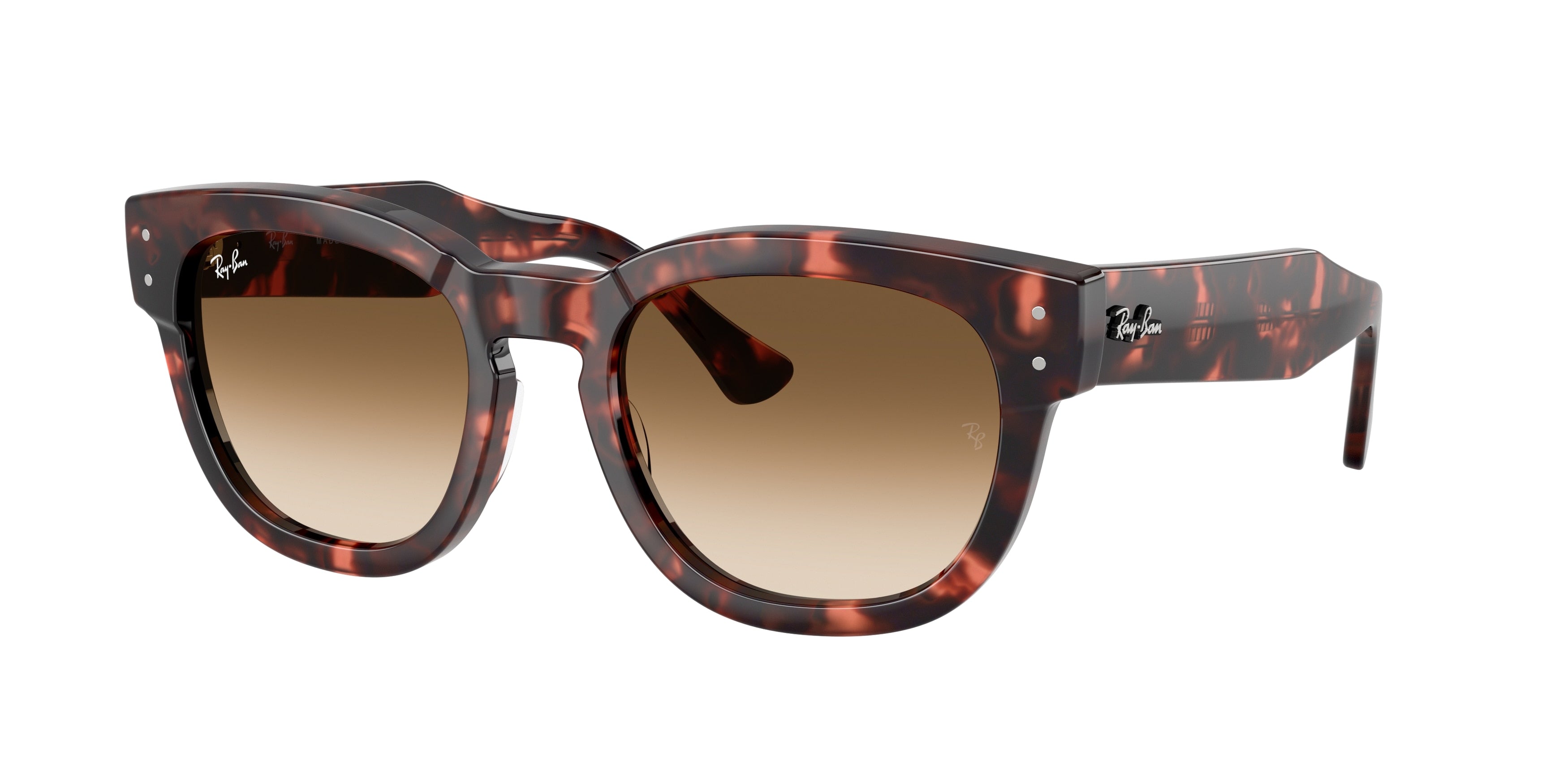 Ray-Ban MEGA HAWKEYE RB0298S Square Sunglasses  133451-Pink Havana 53-145-21 - Color Map Tortoise