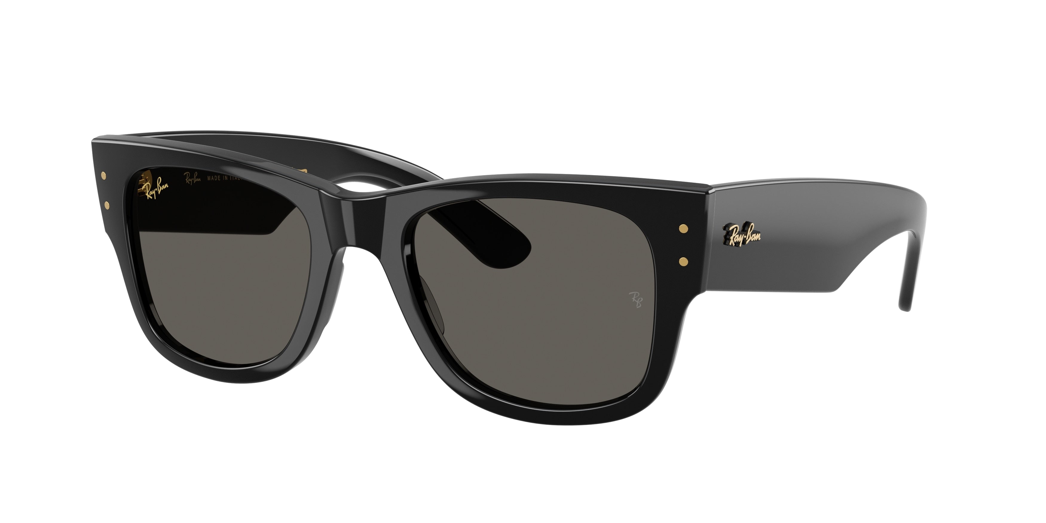 Ray-Ban MEGA WAYFARER RB0840S Square Sunglasses  6826J5-Black 51-145-21 - Color Map Black