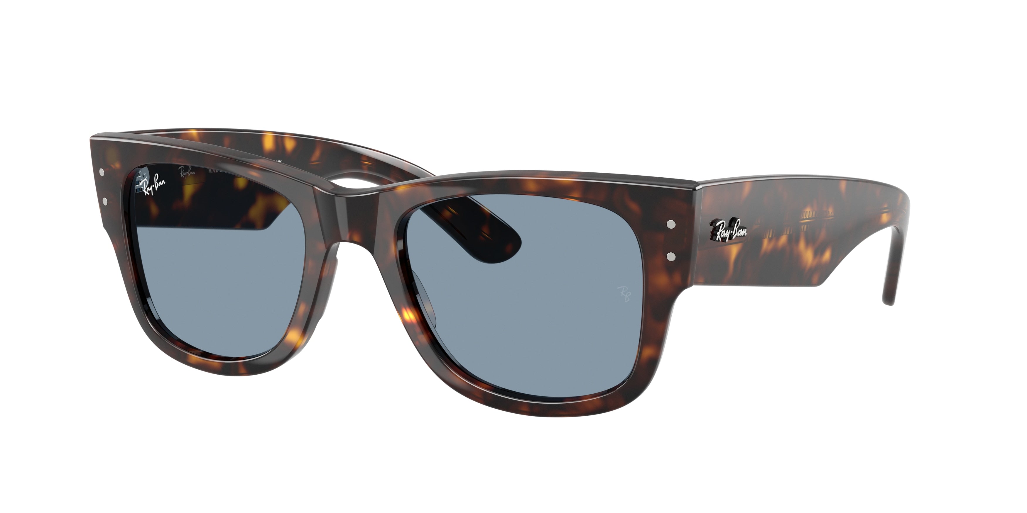 Ray-Ban MEGA WAYFARER RB0840S Square Sunglasses  902/56-Havana 51-145-21 - Color Map Tortoise