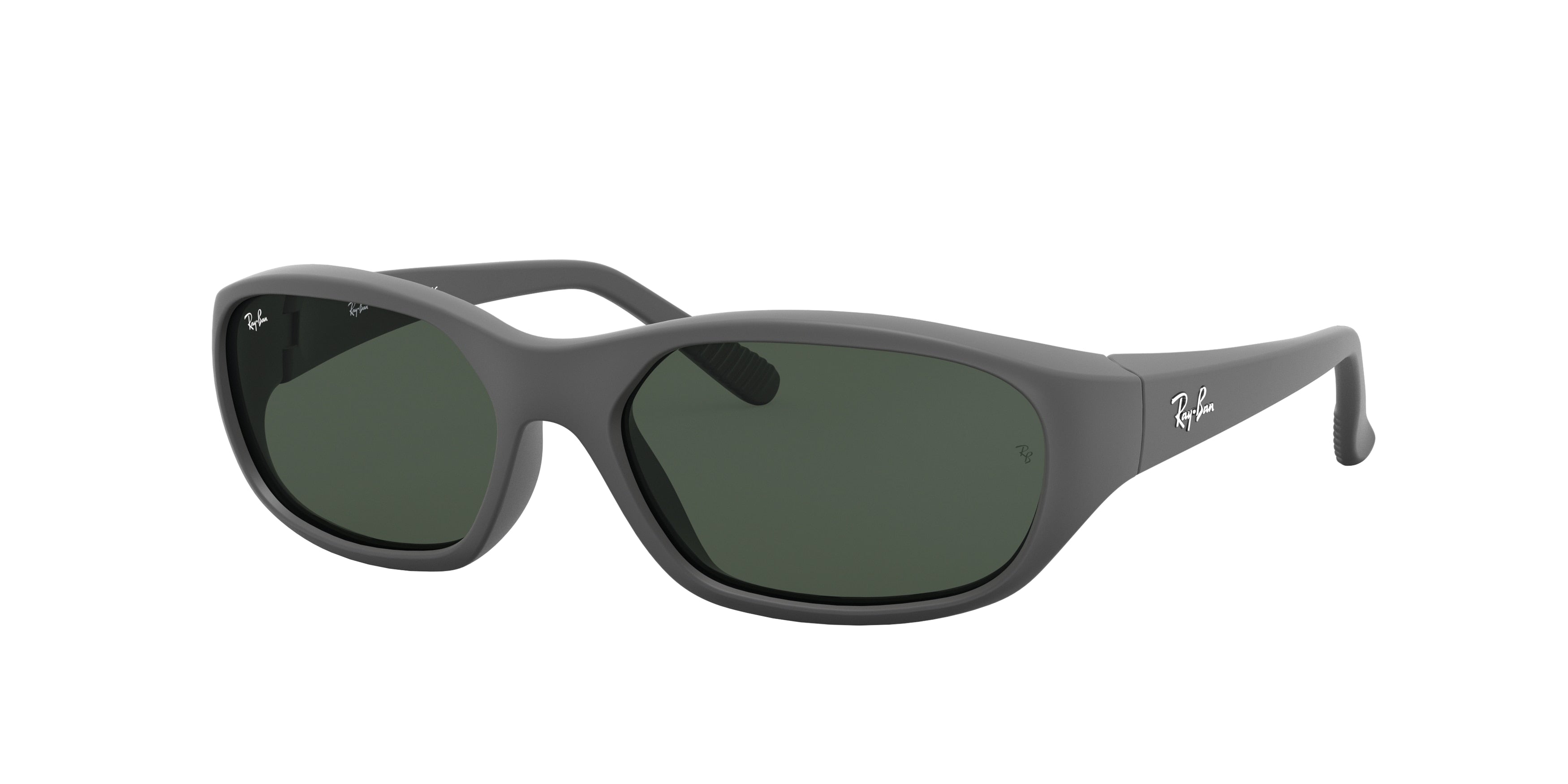 Ray-Ban DADDY-O RB2016 Rectangle Sunglasses  W2578-Rubber Black 58-125-17 - Color Map Black