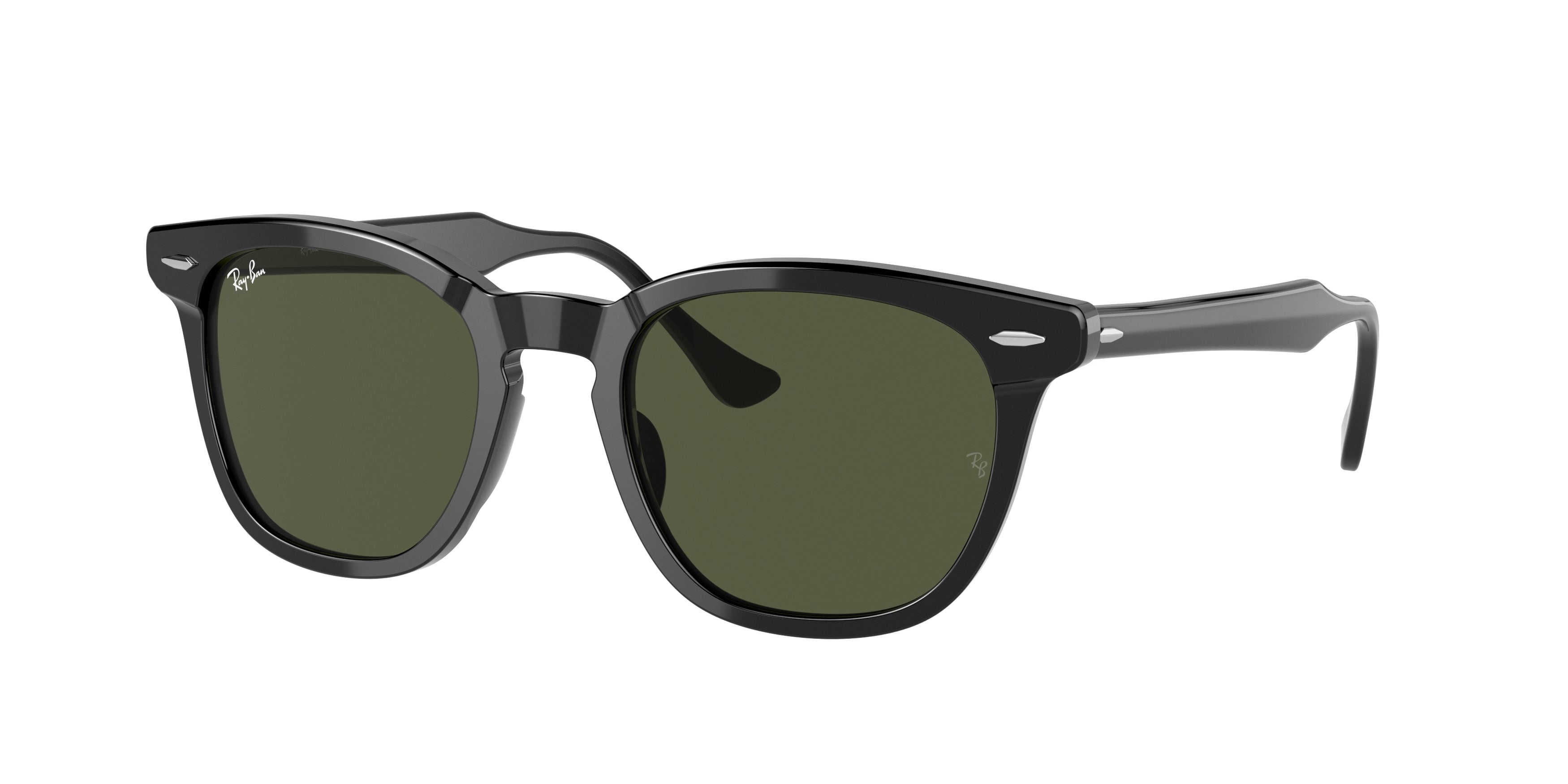 Ray-Ban HAWKEYE RB2298 Square Sunglasses  901/31-Black 52-145-21 - Color Map Black