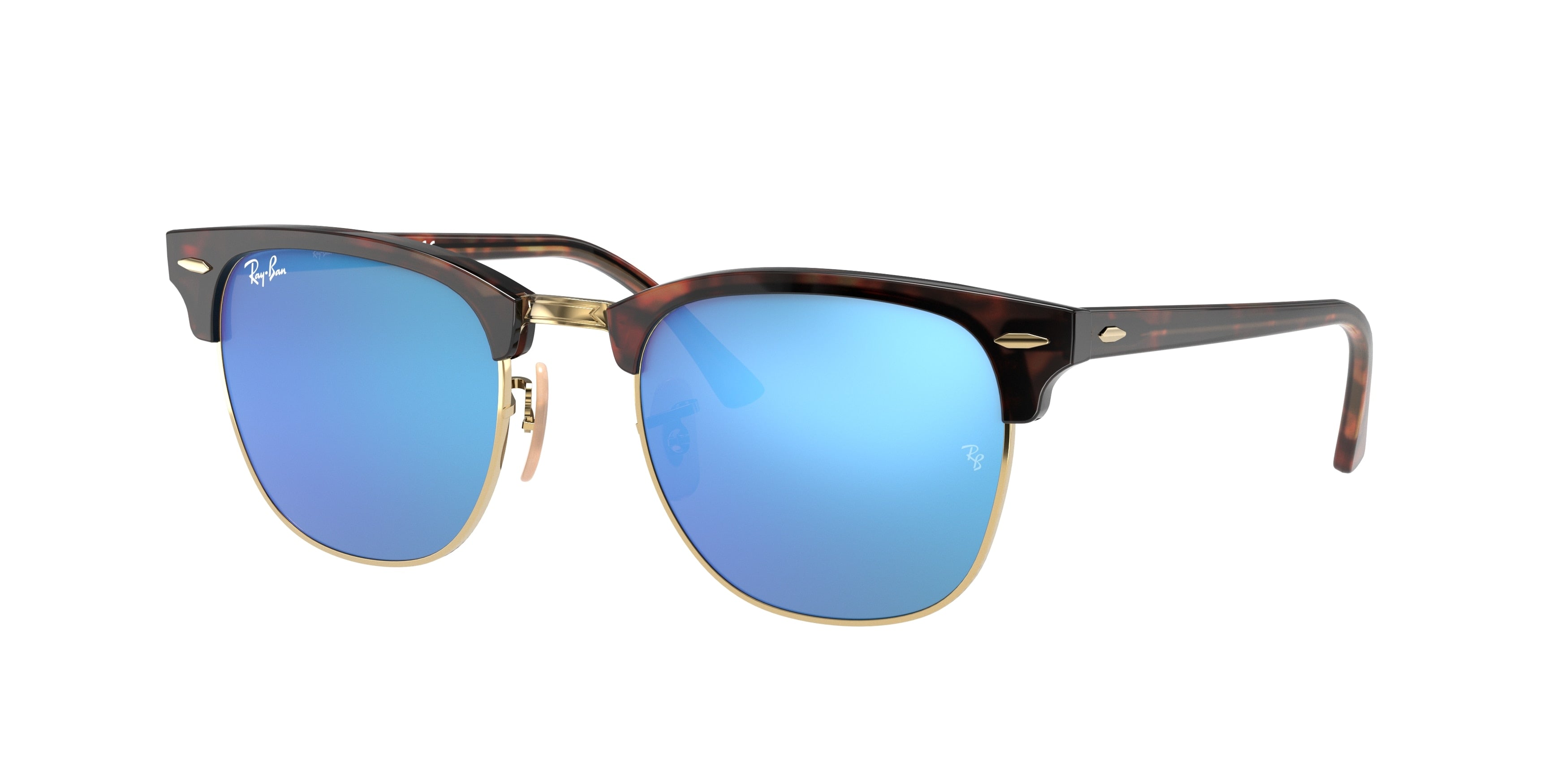 Ray-Ban CLUBMASTER RB3016 Square Sunglasses