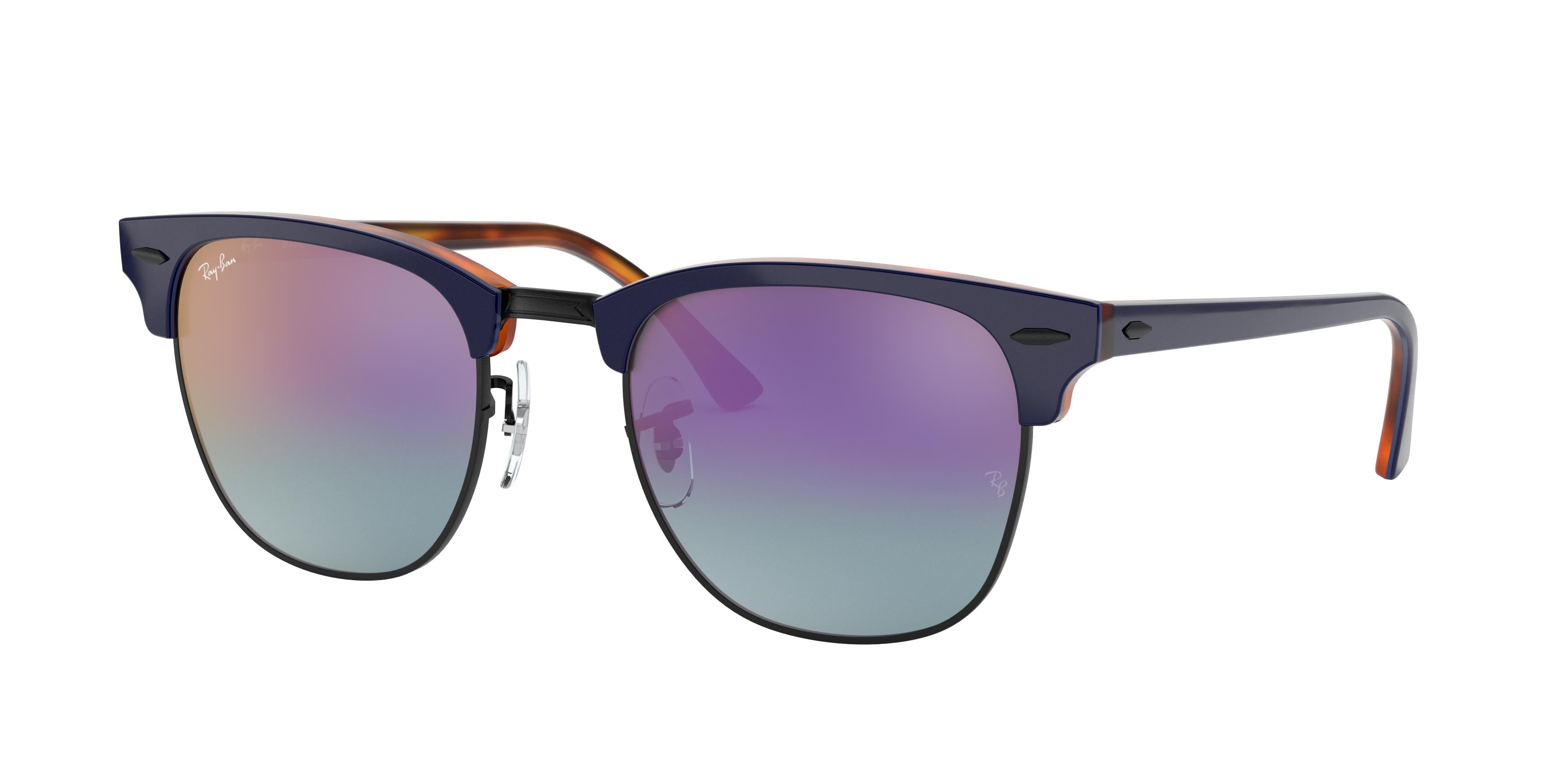 Ray-Ban CLUBMASTER RB3016 Square Sunglasses