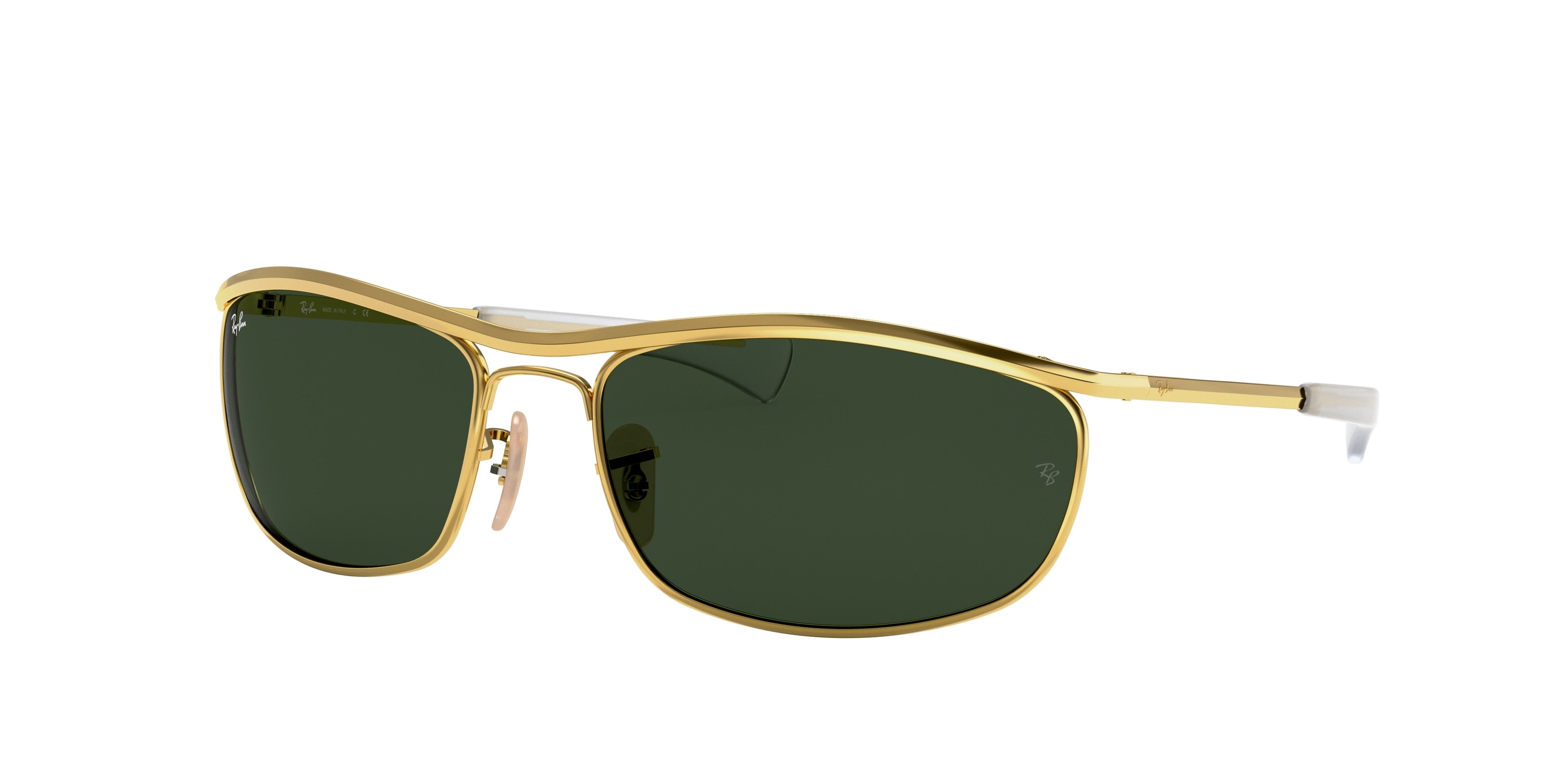 Ray-Ban OLYMPIAN I DELUXE RB3119M Oval Sunglasses  001/31-Arista Gold 62-125-18 - Color Map Gold