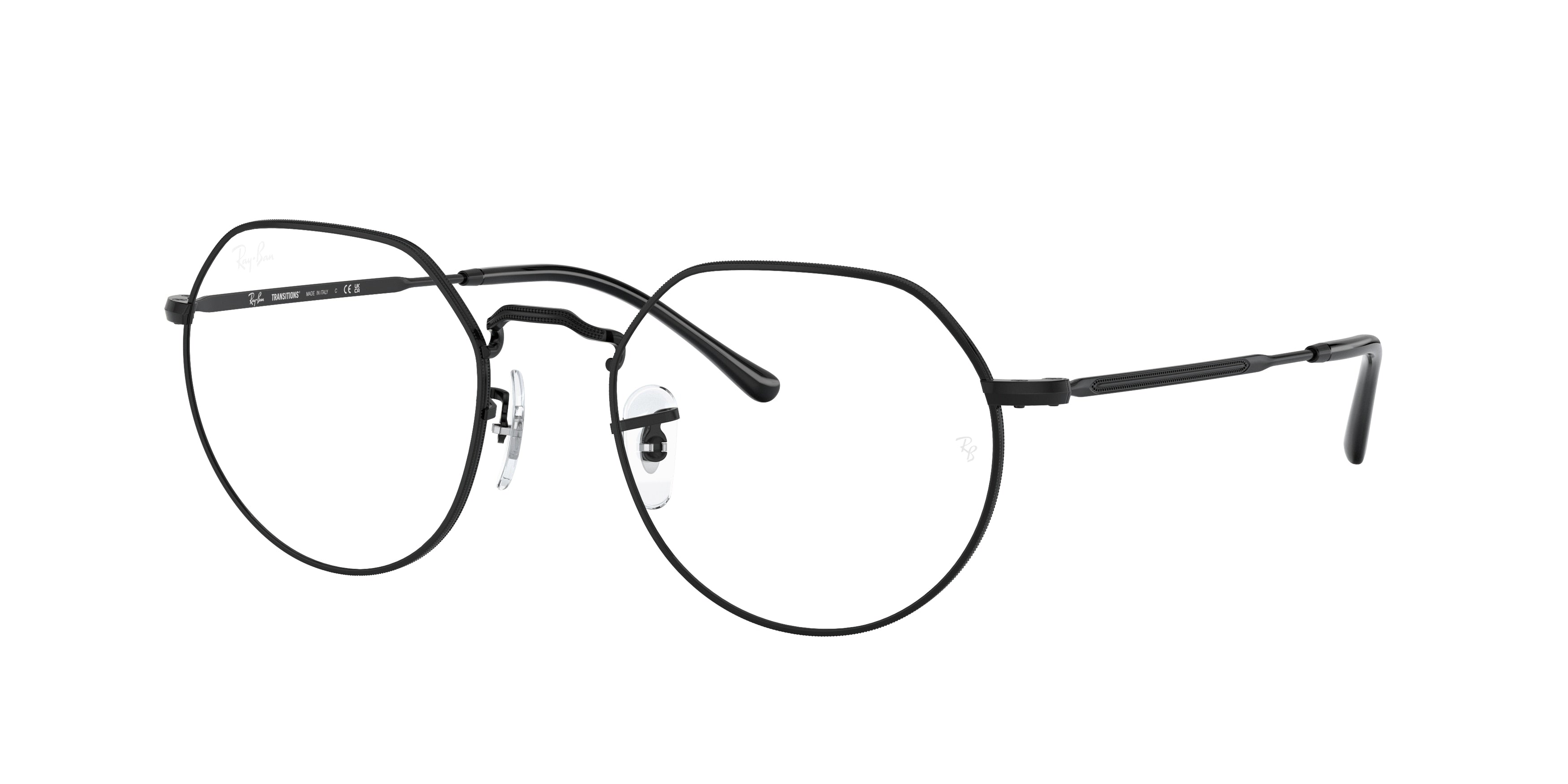 Ray-Ban JACK RB3565 Irregular Sunglasses  002/GG-Black 51-145-20 - Color Map Black