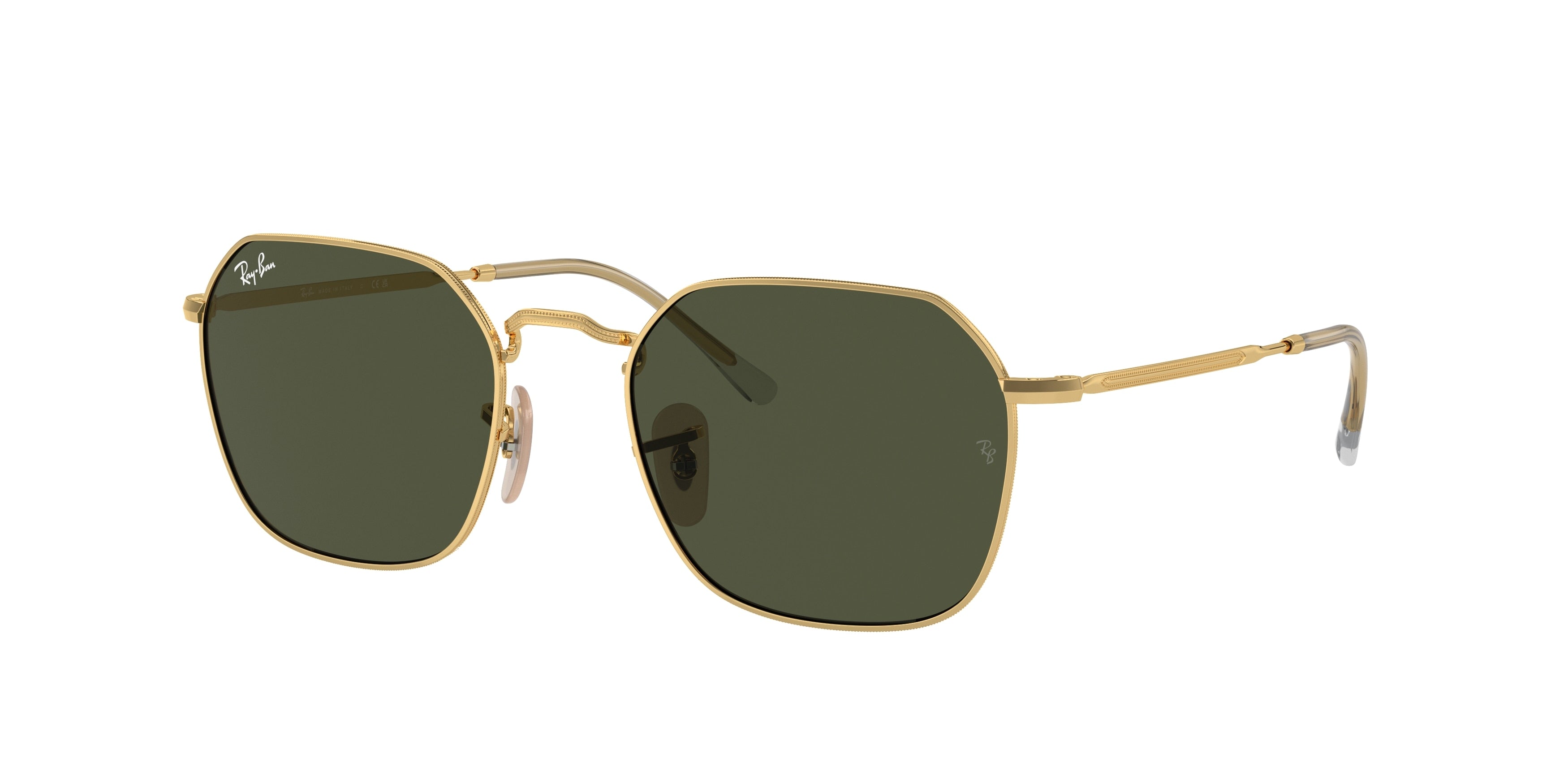 Ray-Ban JIM RB3694 Irregular Sunglasses  001/31-Arista Gold 55-145-20 - Color Map Gold