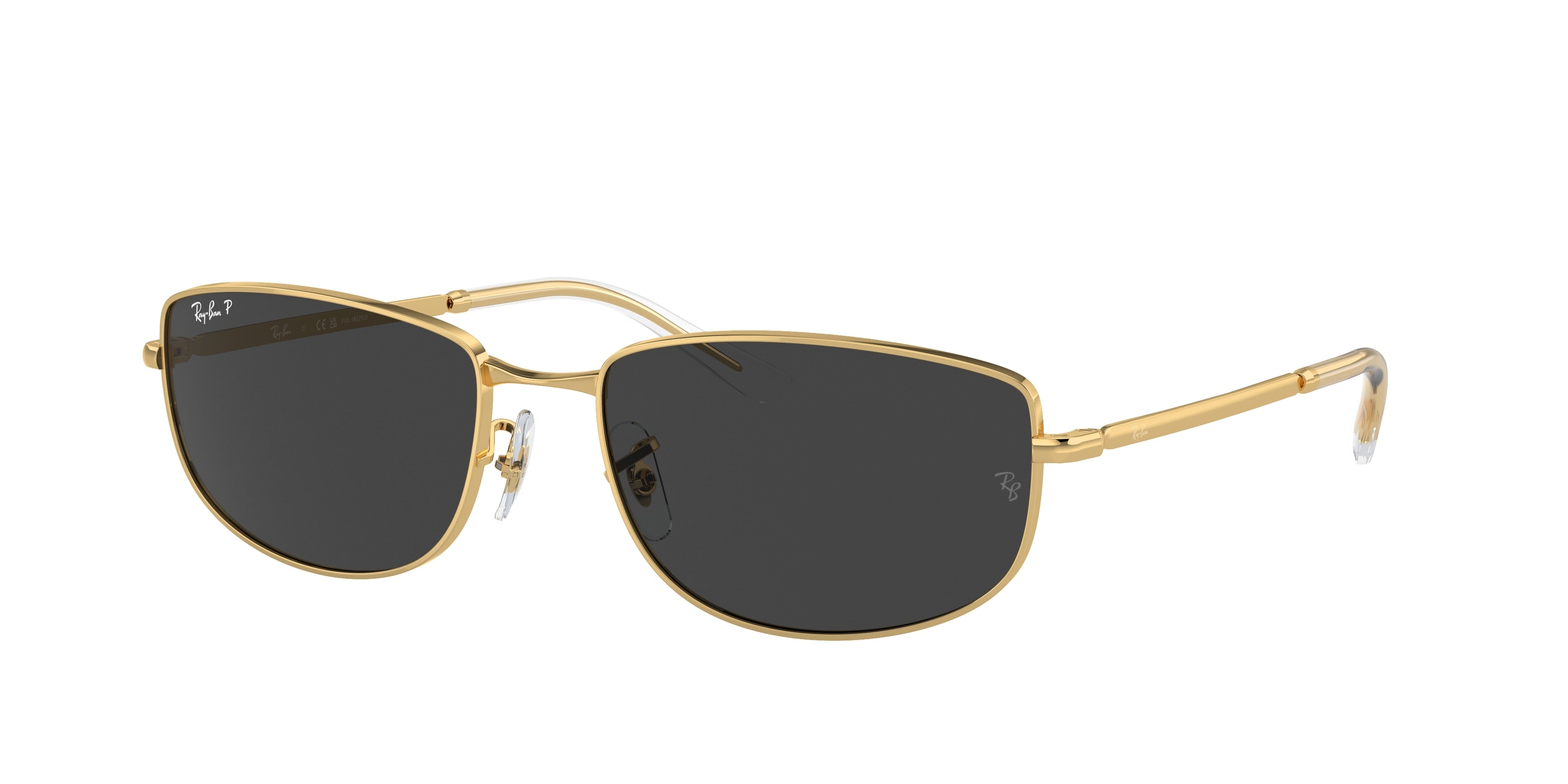 Ray-Ban RB3732 Irregular Sunglasses  001/48-Arista Gold 59-145-18 - Color Map Gold