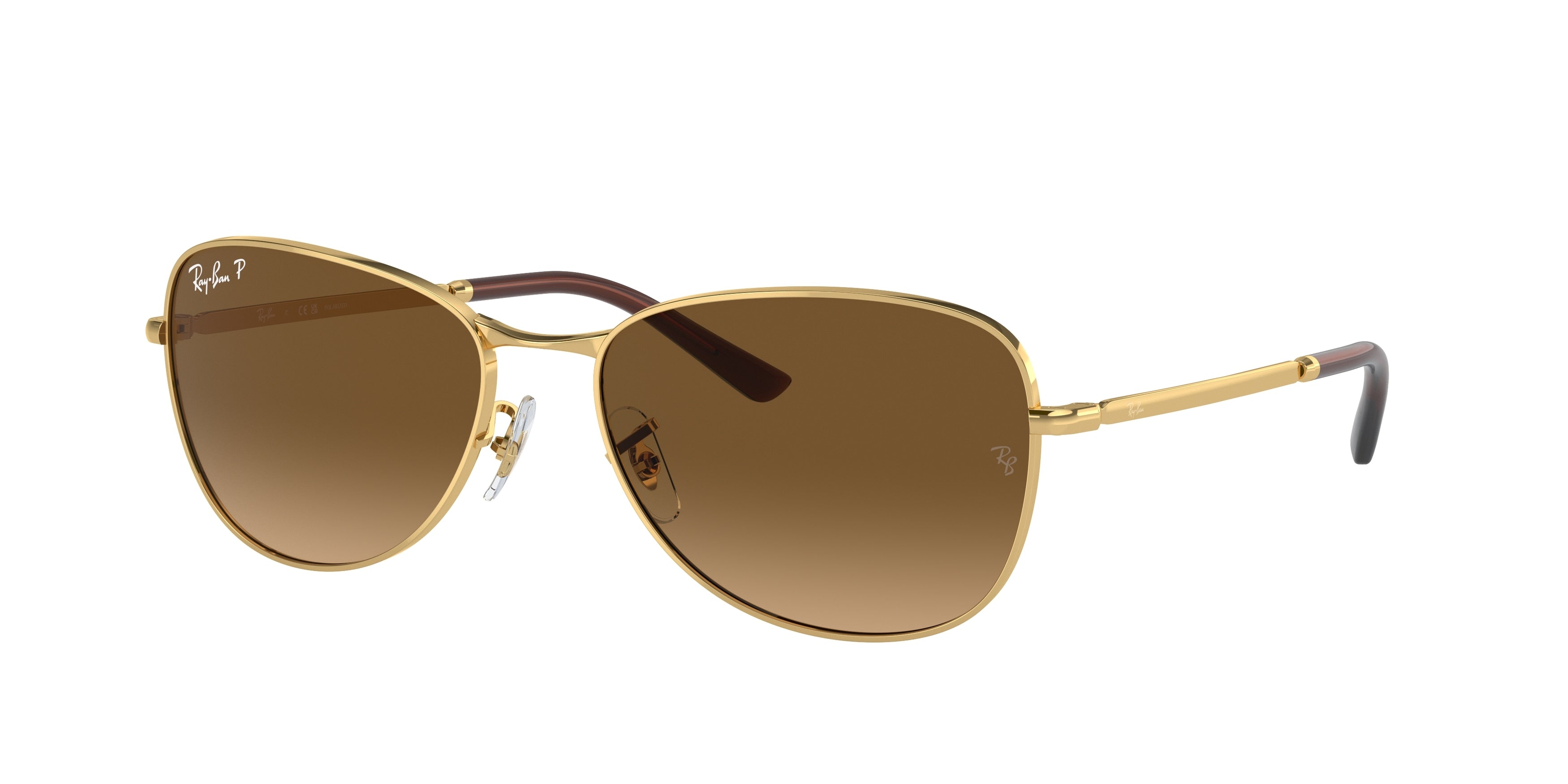 Ray-Ban RB3733 Pilot Sunglasses  001/M2-Arista Gold 59-145-17 - Color Map Gold