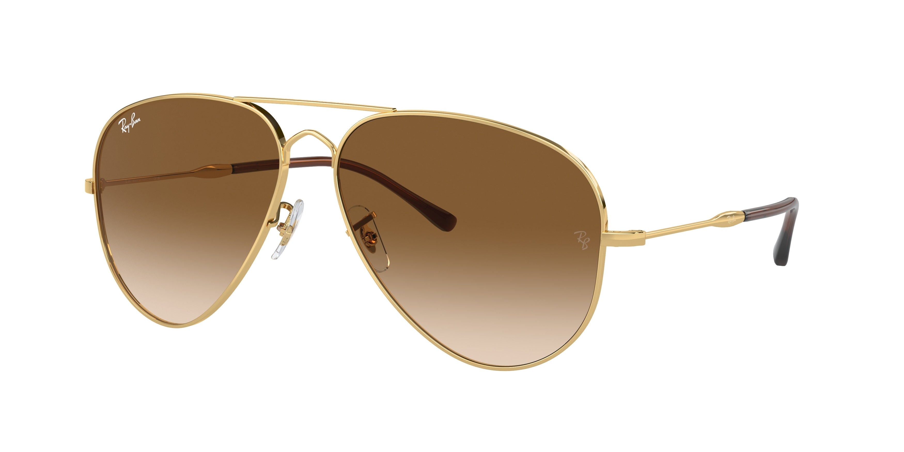Ray-Ban OLD AVIATOR RB3825 Pilot Sunglasses  001/51-Arista Gold 62-145-14 - Color Map Gold
