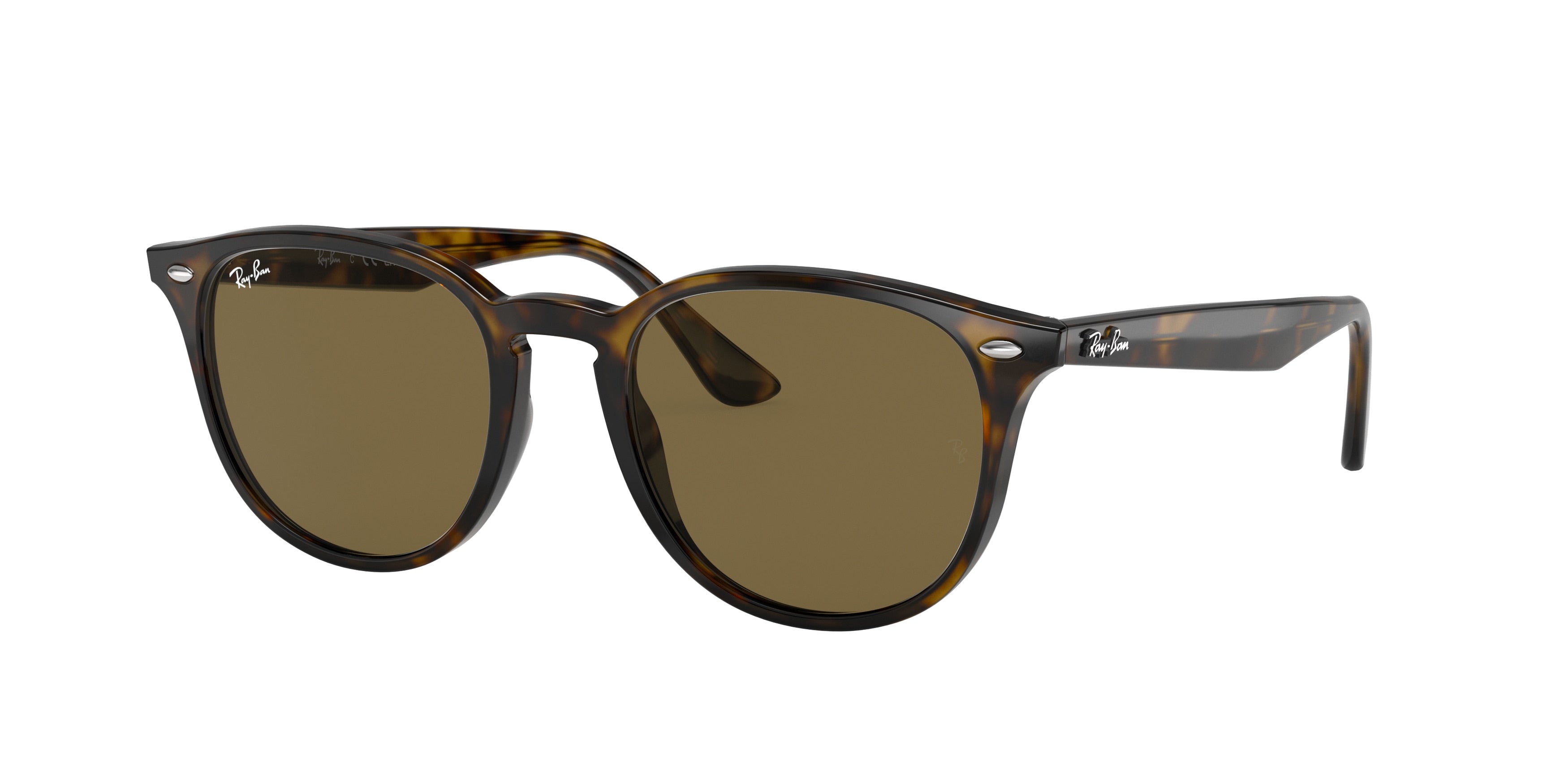 Ray-Ban RB4259F Phantos Sunglasses  710/73-Light Havana 53-150-20 - Color Map Tortoise