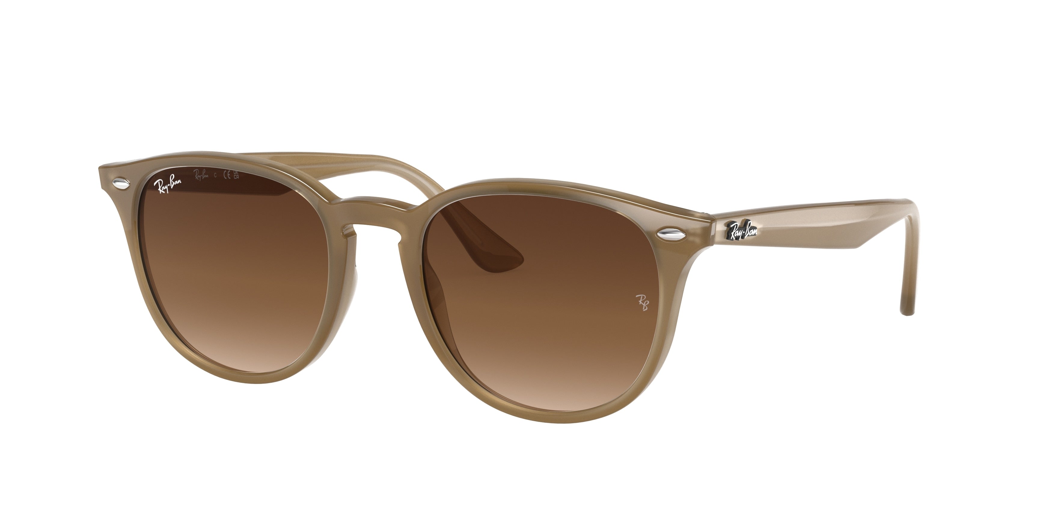 Ray-Ban RB4259 Phantos Sunglasses  616613-Beige 51-145-20 - Color Map Beige
