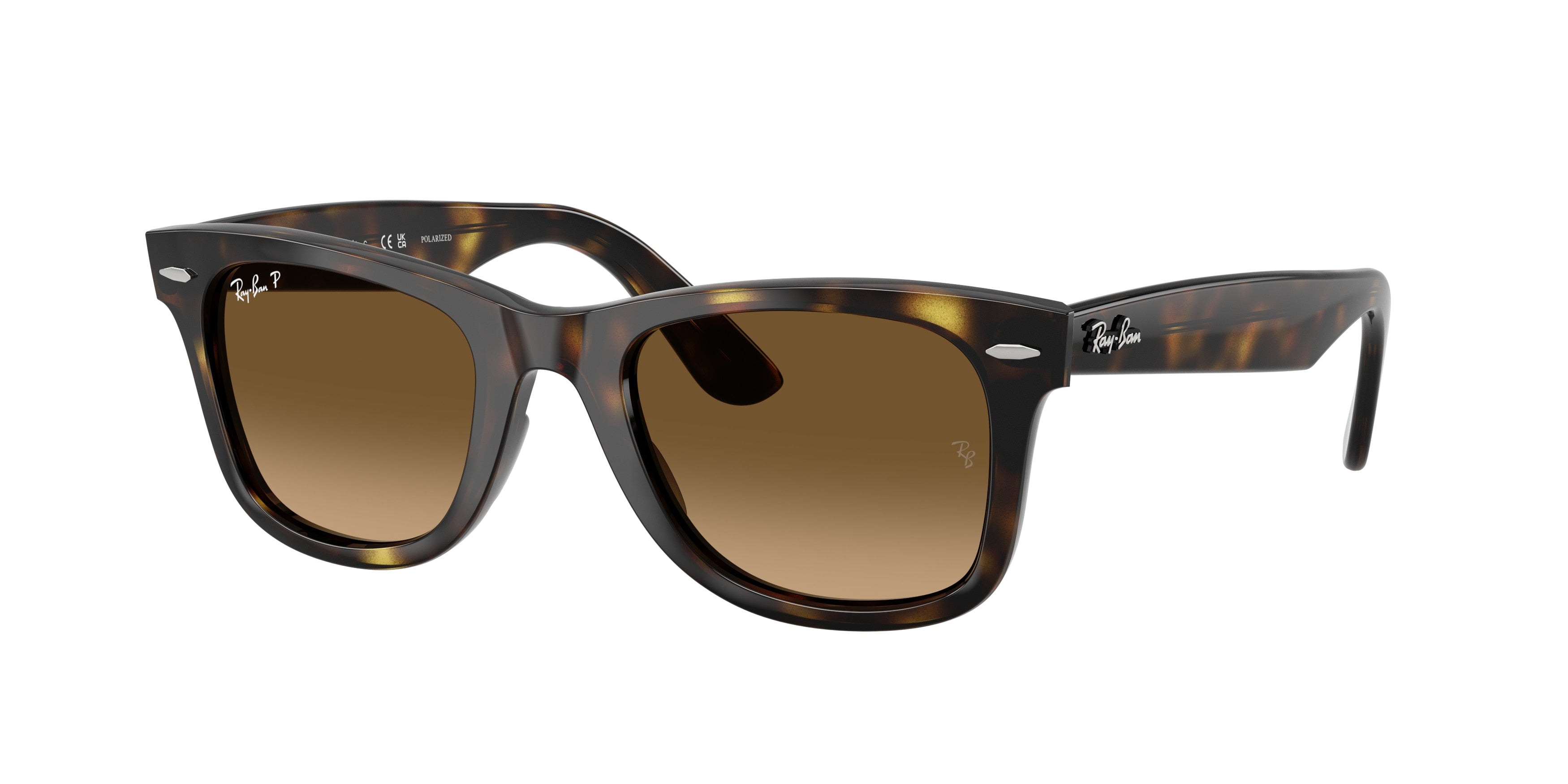 Ray-Ban WAYFARER EASE RB4340 Square Sunglasses  710/M2-Havana 50-150-22 - Color Map Tortoise