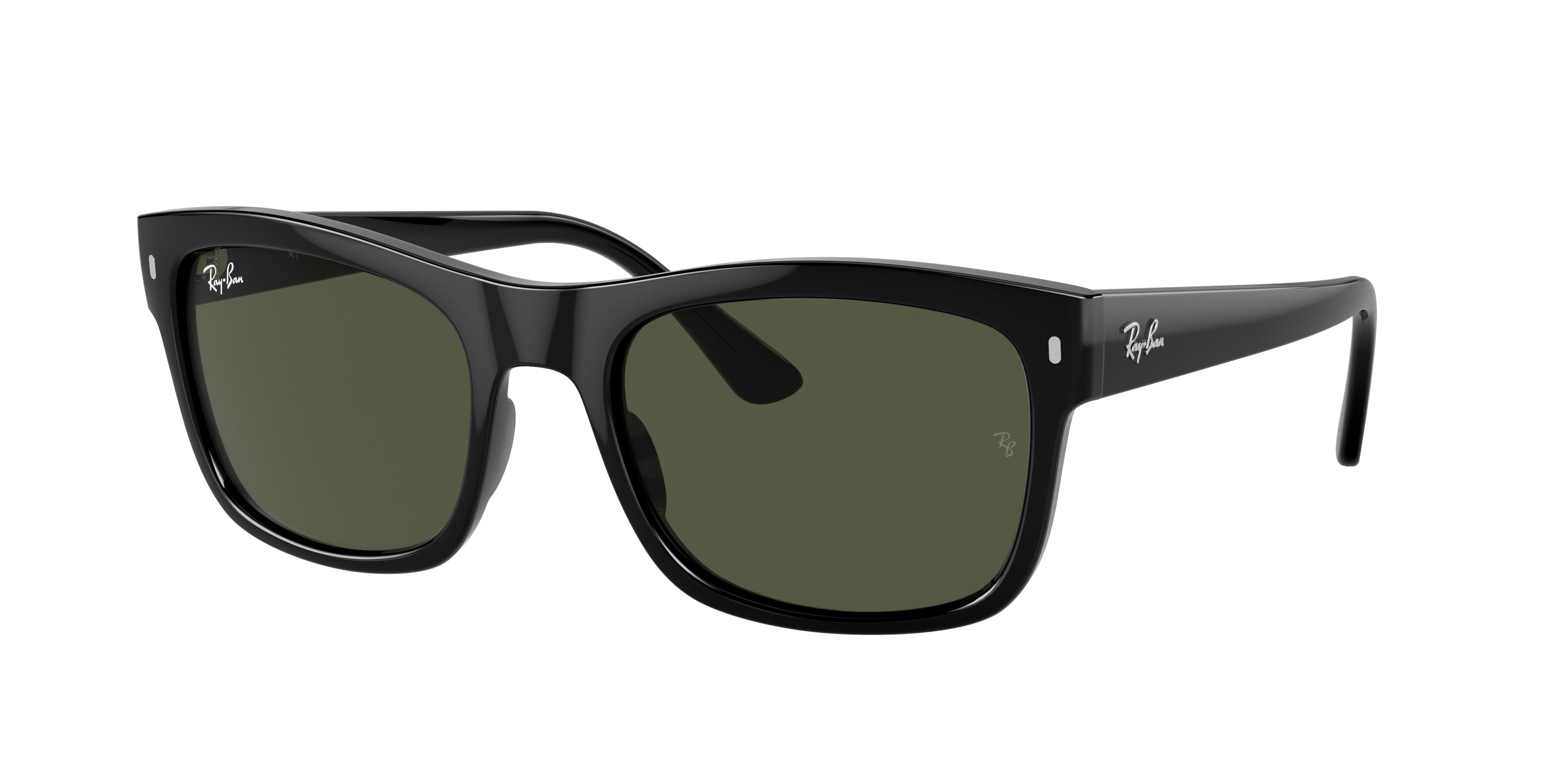Ray-Ban RB4428 Square Sunglasses  601/31-Black 56-145-21 - Color Map Black