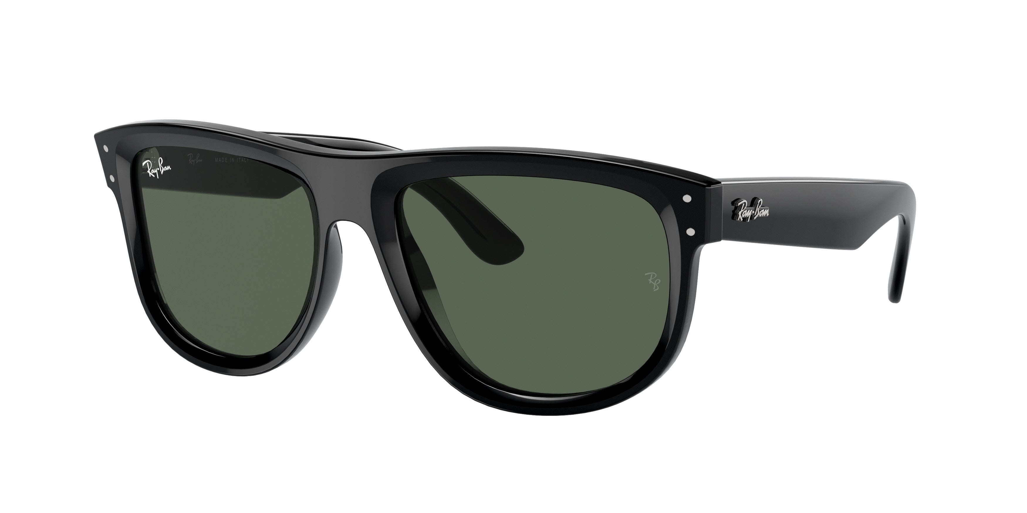 Ray-Ban BOYFRIEND REVERSE RBR0501S Square Sunglasses  6677VR-Black 56-145-18 - Color Map Black