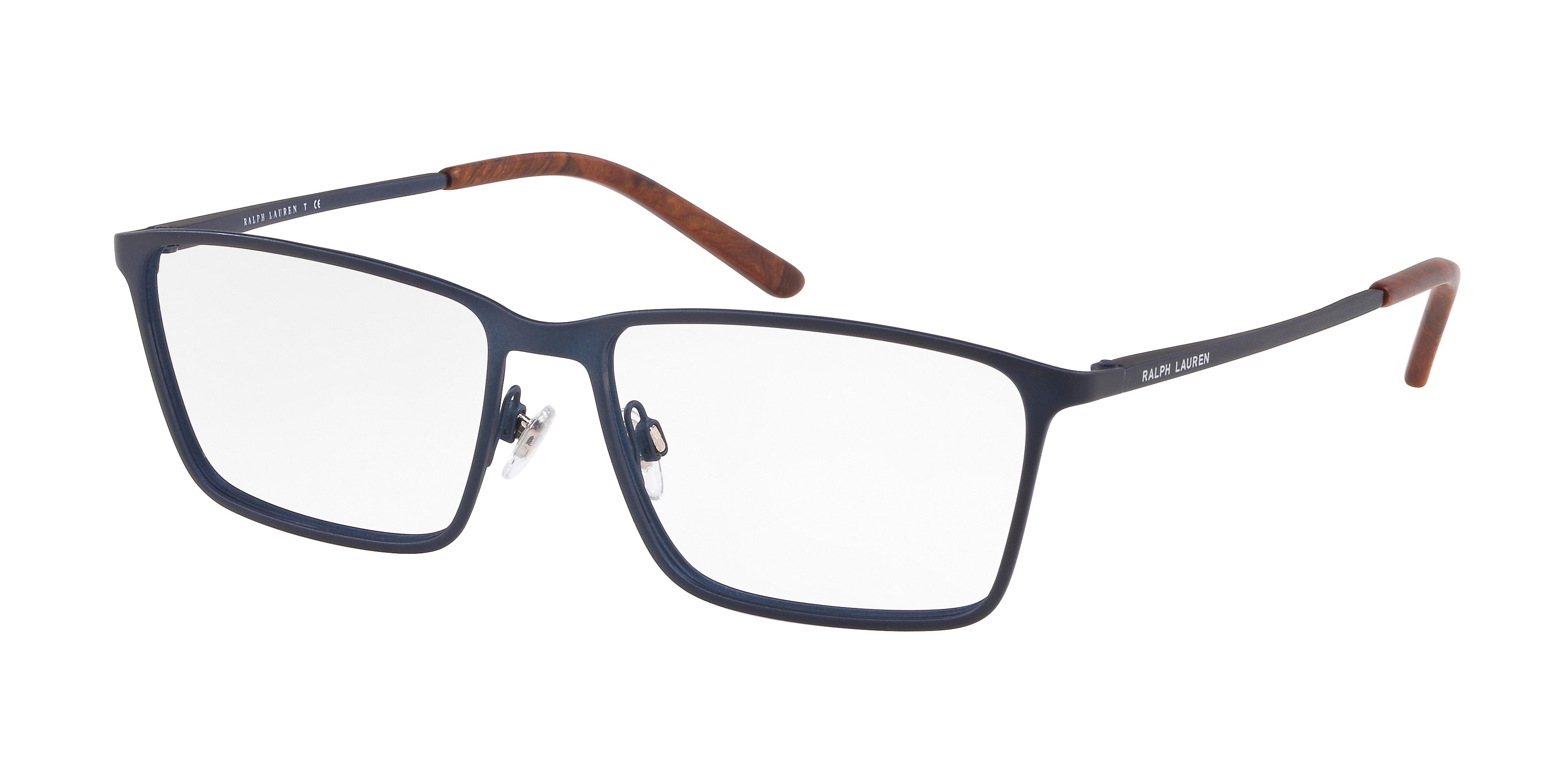 Ralph Lauren RL5103 Rectangle Eyeglasses  9310-Matte Navy Blue 54-145-16 - Color Map Blue