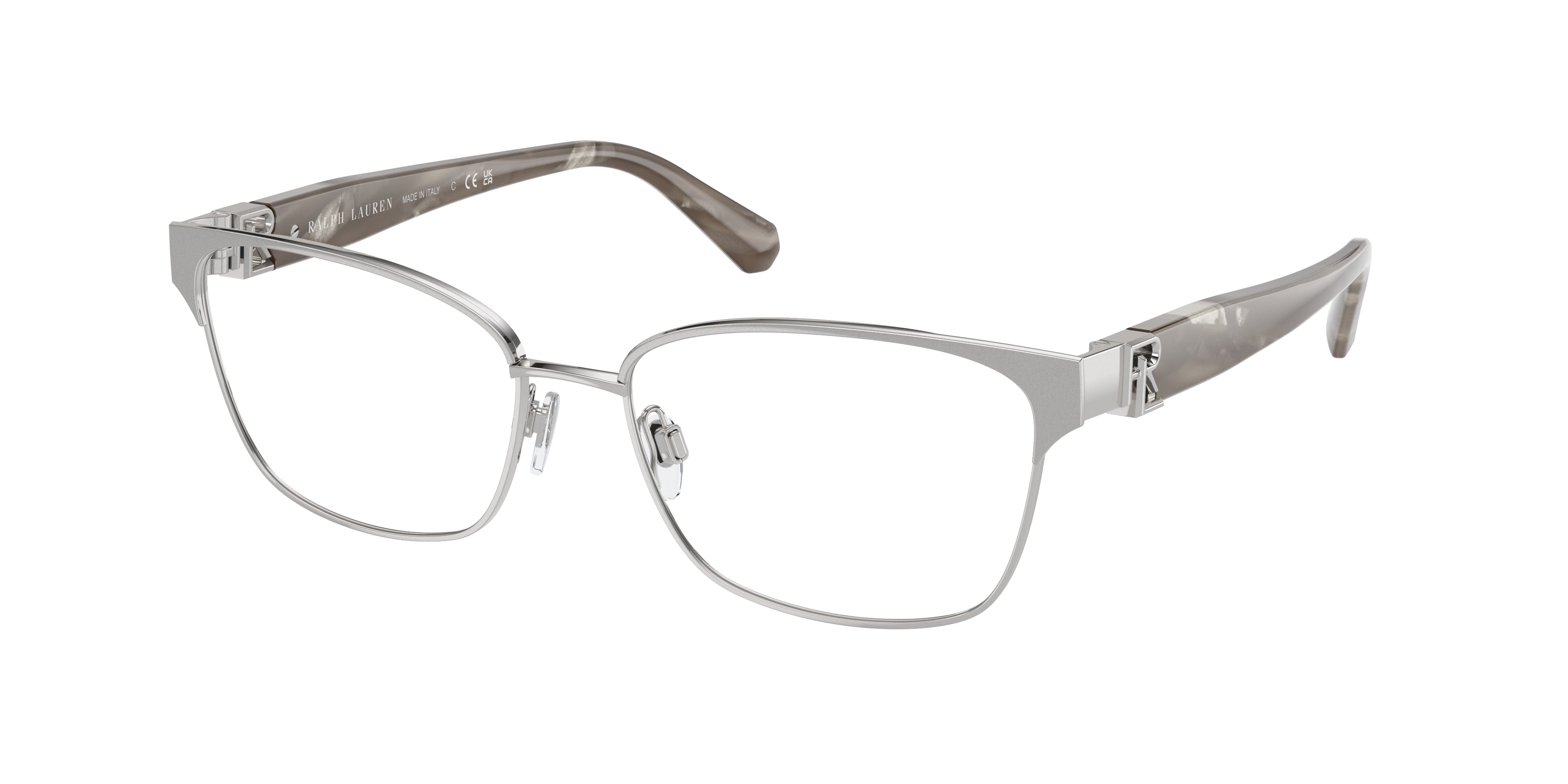 Ralph Lauren RL5125 Pillow Eyeglasses  9001-Silver 55-145-16 - Color Map Silver