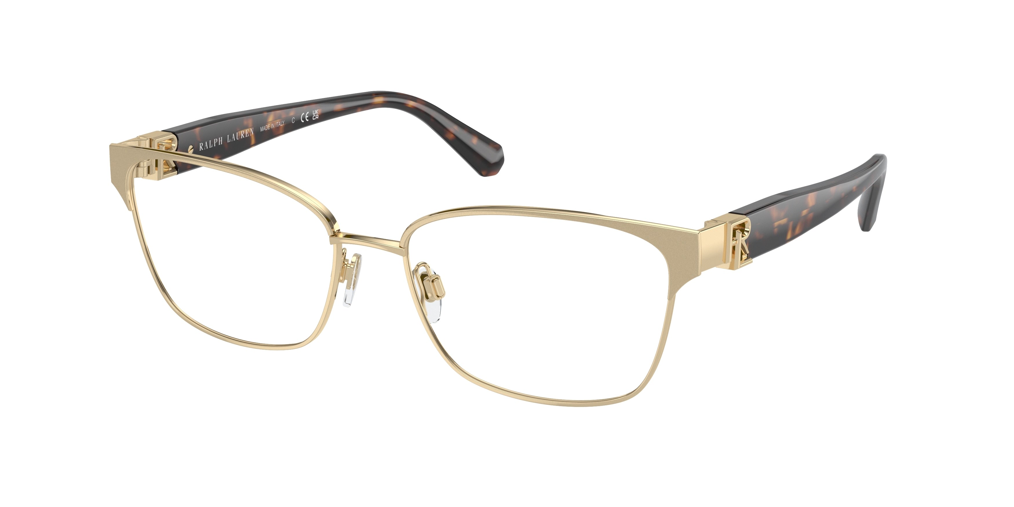 Ralph Lauren RL5125 Pillow Eyeglasses  9204-Pale Gold 55-145-16 - Color Map Gold