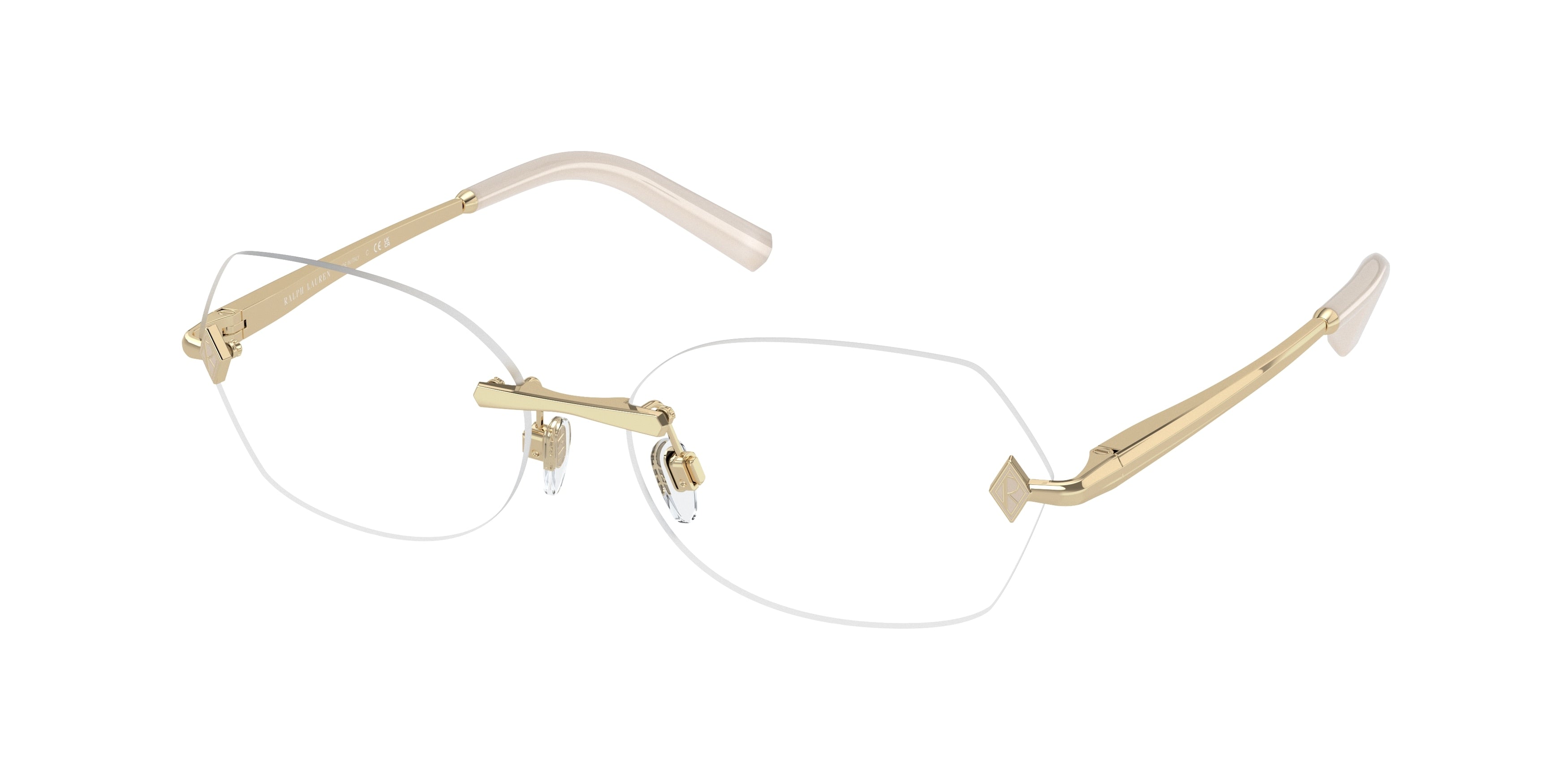 Ralph Lauren RL5126 Oval Eyeglasses  9474-Pale Gold 57-140-15 - Color Map Gold