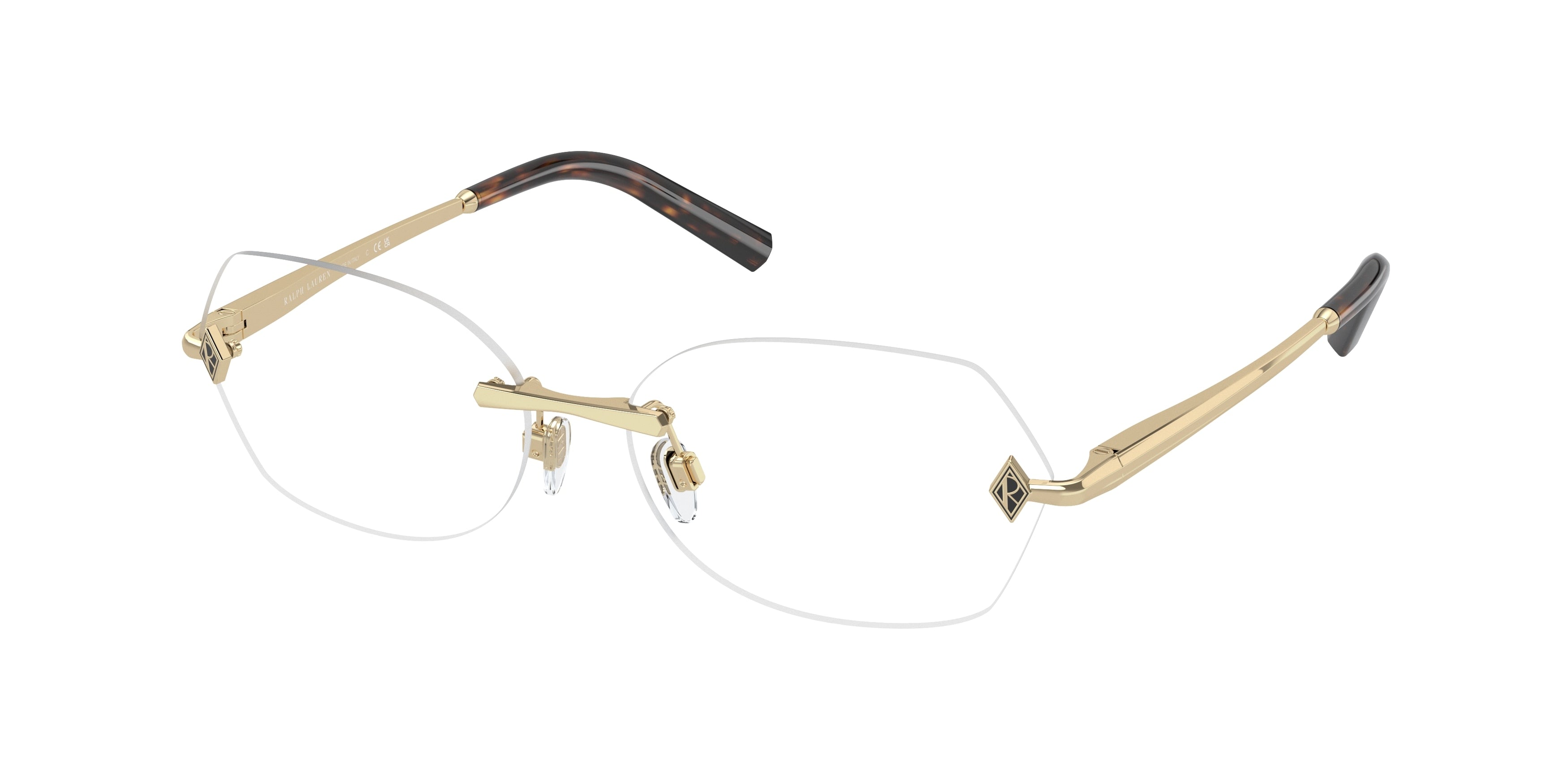Ralph Lauren RL5126 Oval Eyeglasses  9475-Pale Gold 57-140-15 - Color Map Gold