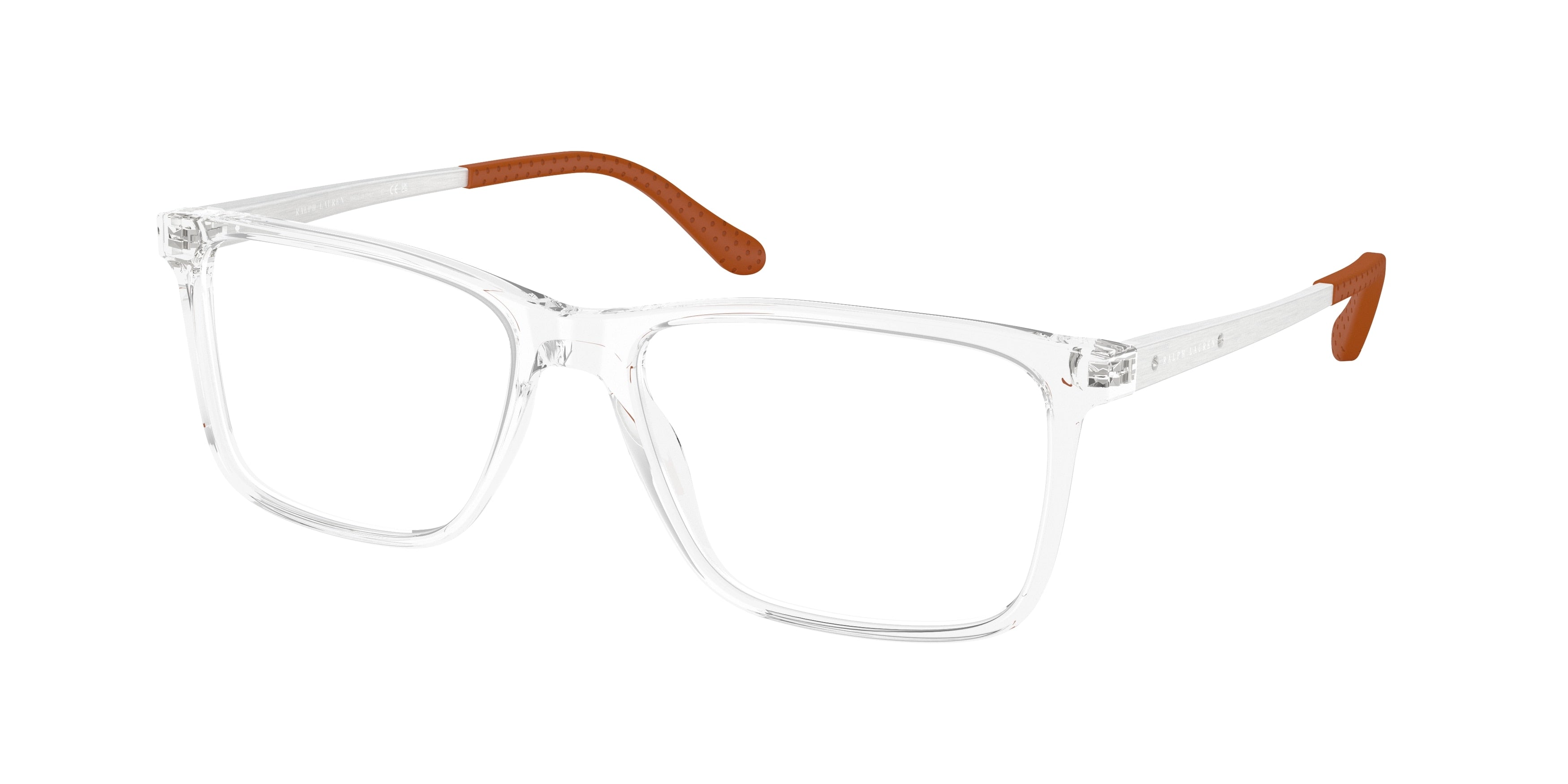 Ralph Lauren RL6133 Rectangle Eyeglasses  5002-Transparent 54-145-17 - Color Map Transparent