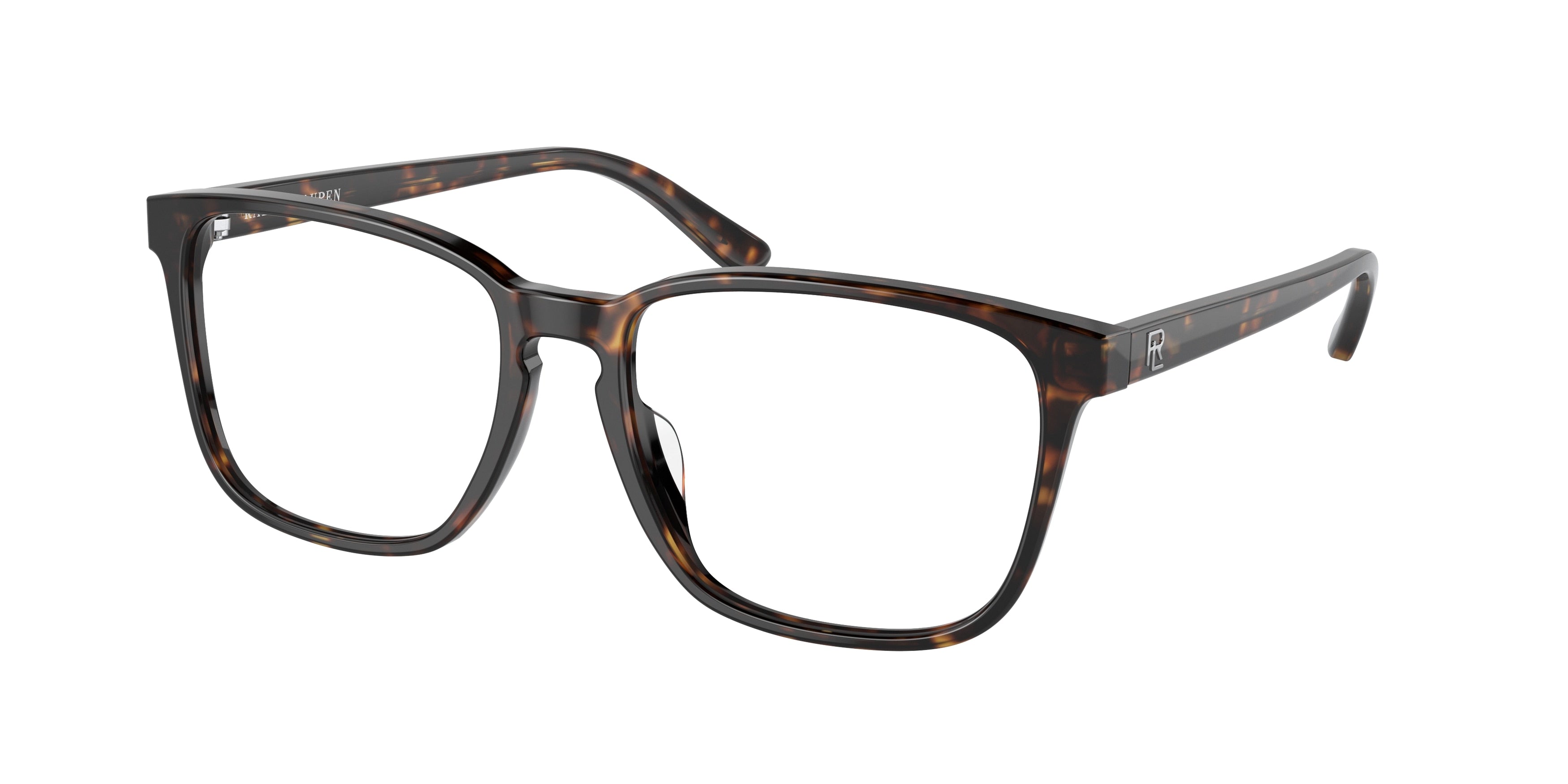 Ralph Lauren RL6226U Rectangle Eyeglasses  5003-Shiny Dark Havana 56-145-17 - Color Map Tortoise