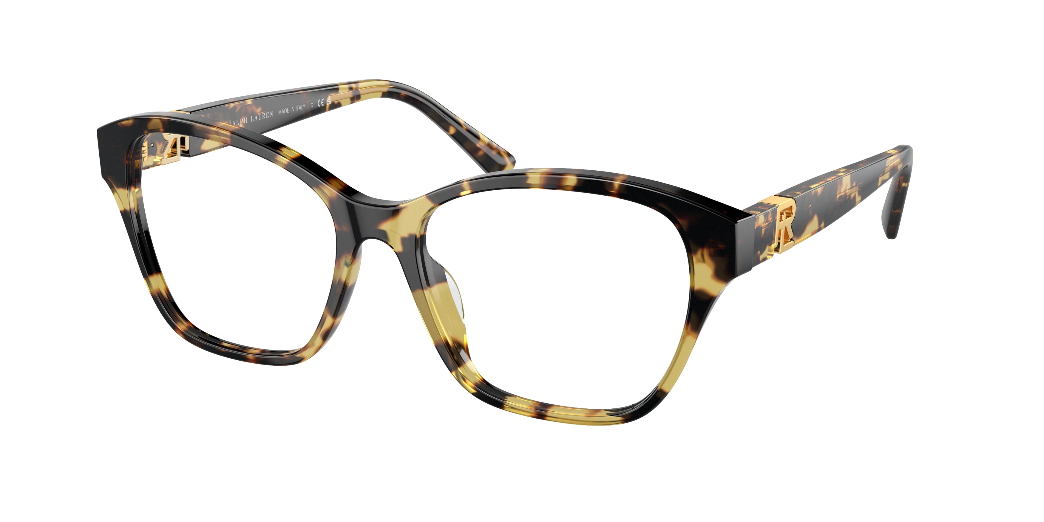 Ralph Lauren RL6236U Square Eyeglasses  5004-Havana 55-145-17 - Color Map Tortoise