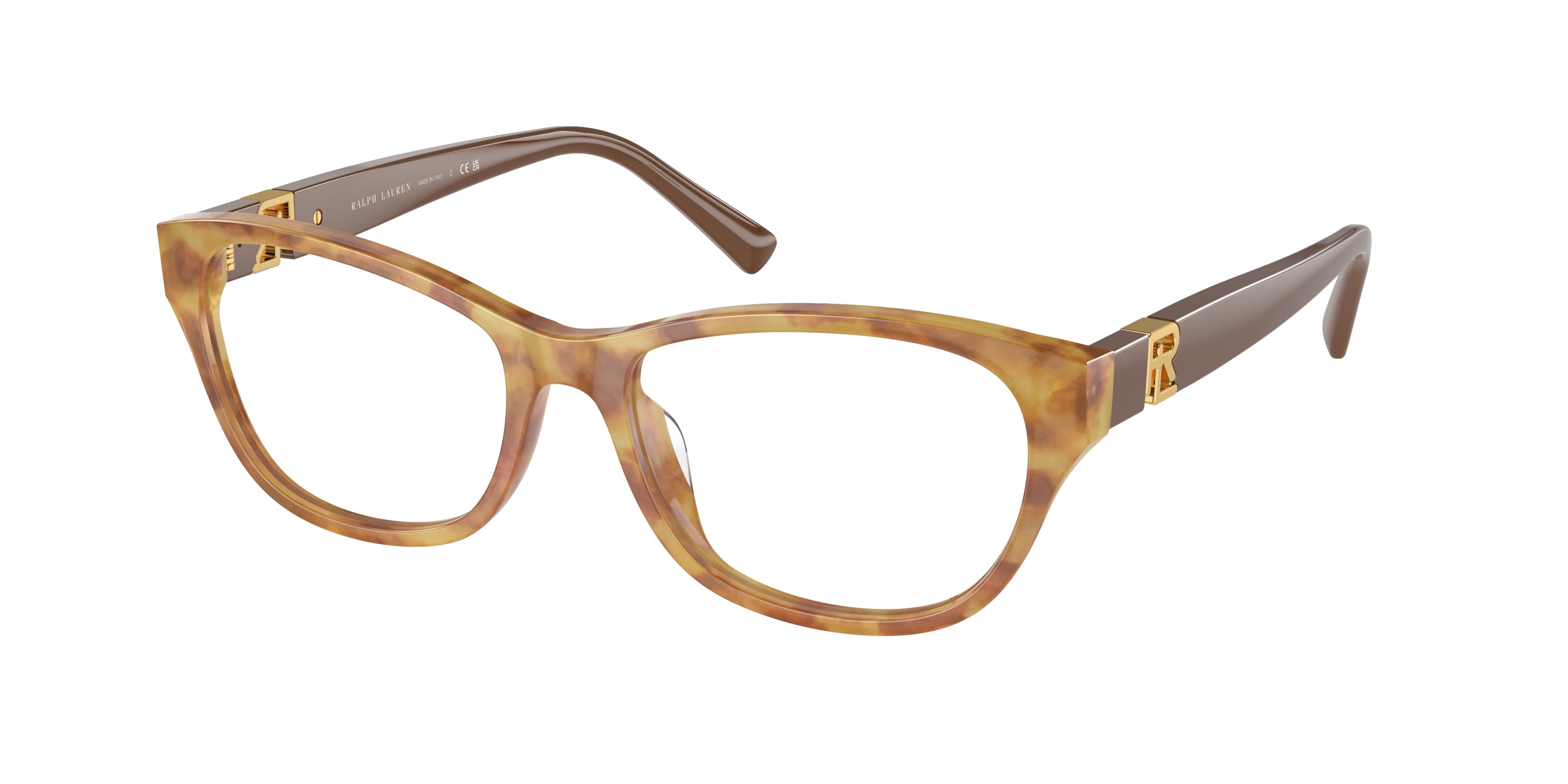 Ralph Lauren RL6237U Oval Eyeglasses  6113-Light Havana 54-145-17 - Color Map Tortoise