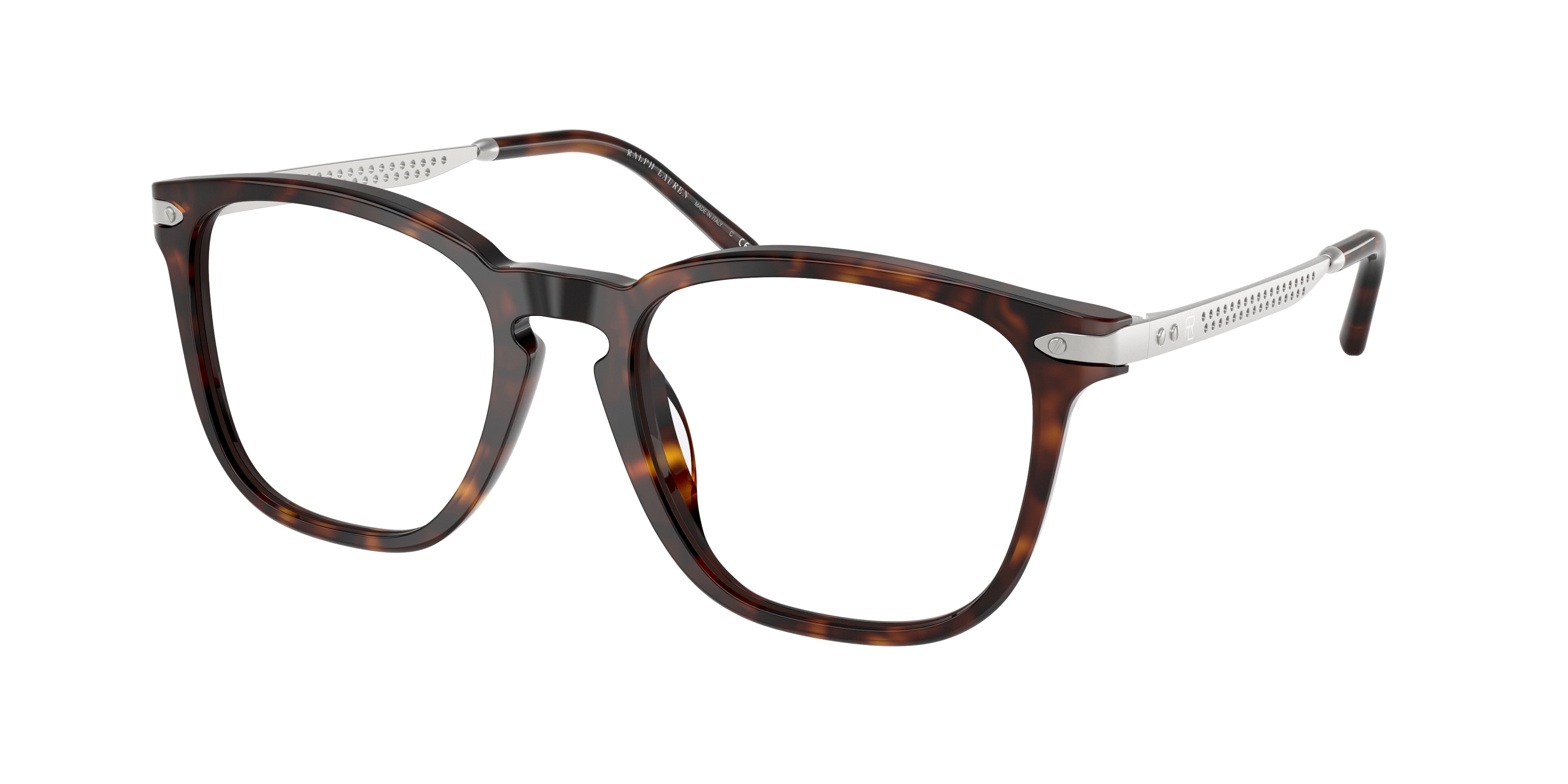 Ralph Lauren RL6248U Square Eyeglasses  5003-Dark Havana 54-145-19 - Color Map Brown