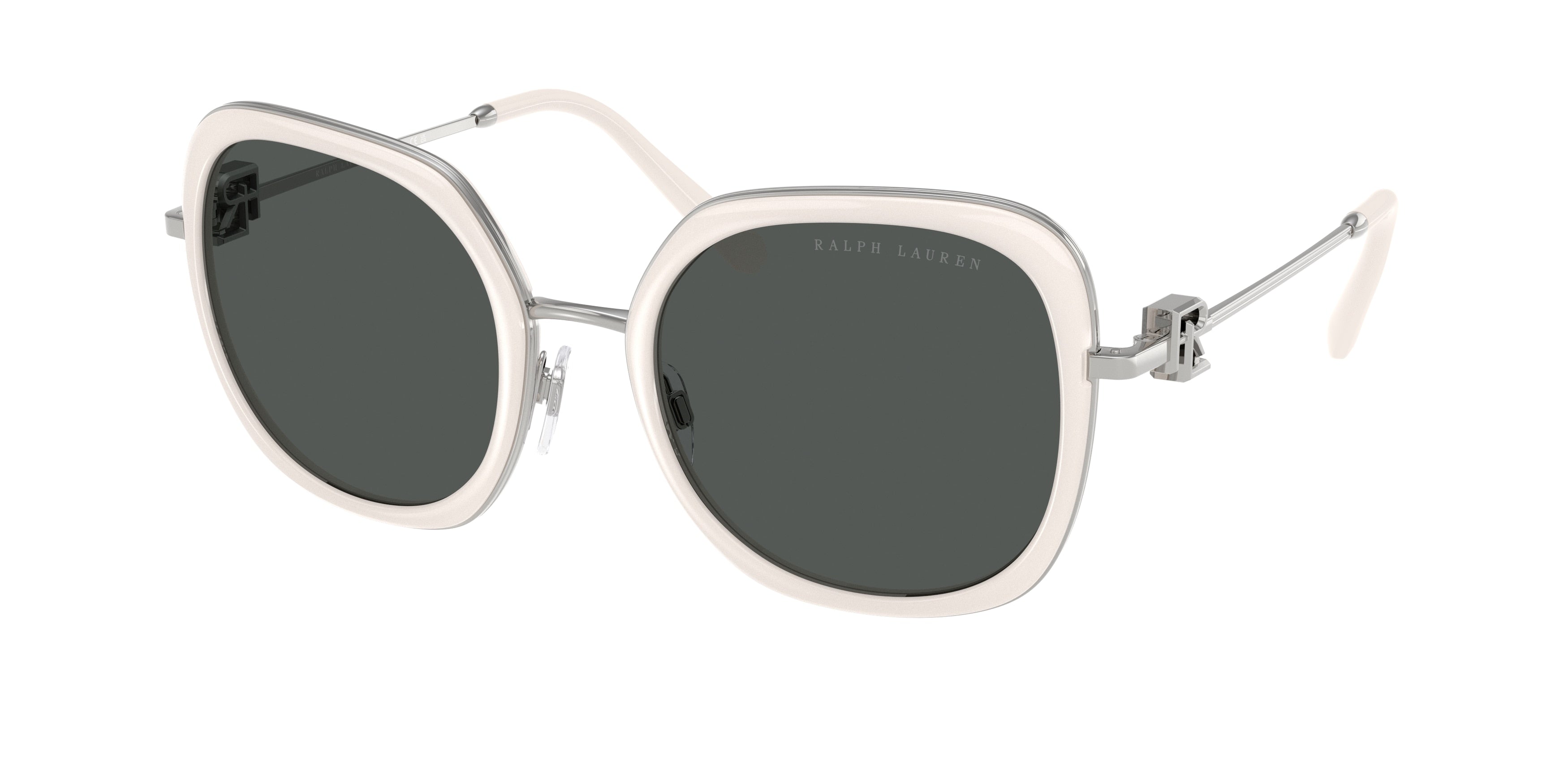 Ralph Lauren RL7088 Square Sunglasses  900187-Opal Blush 54-145-23 - Color Map White
