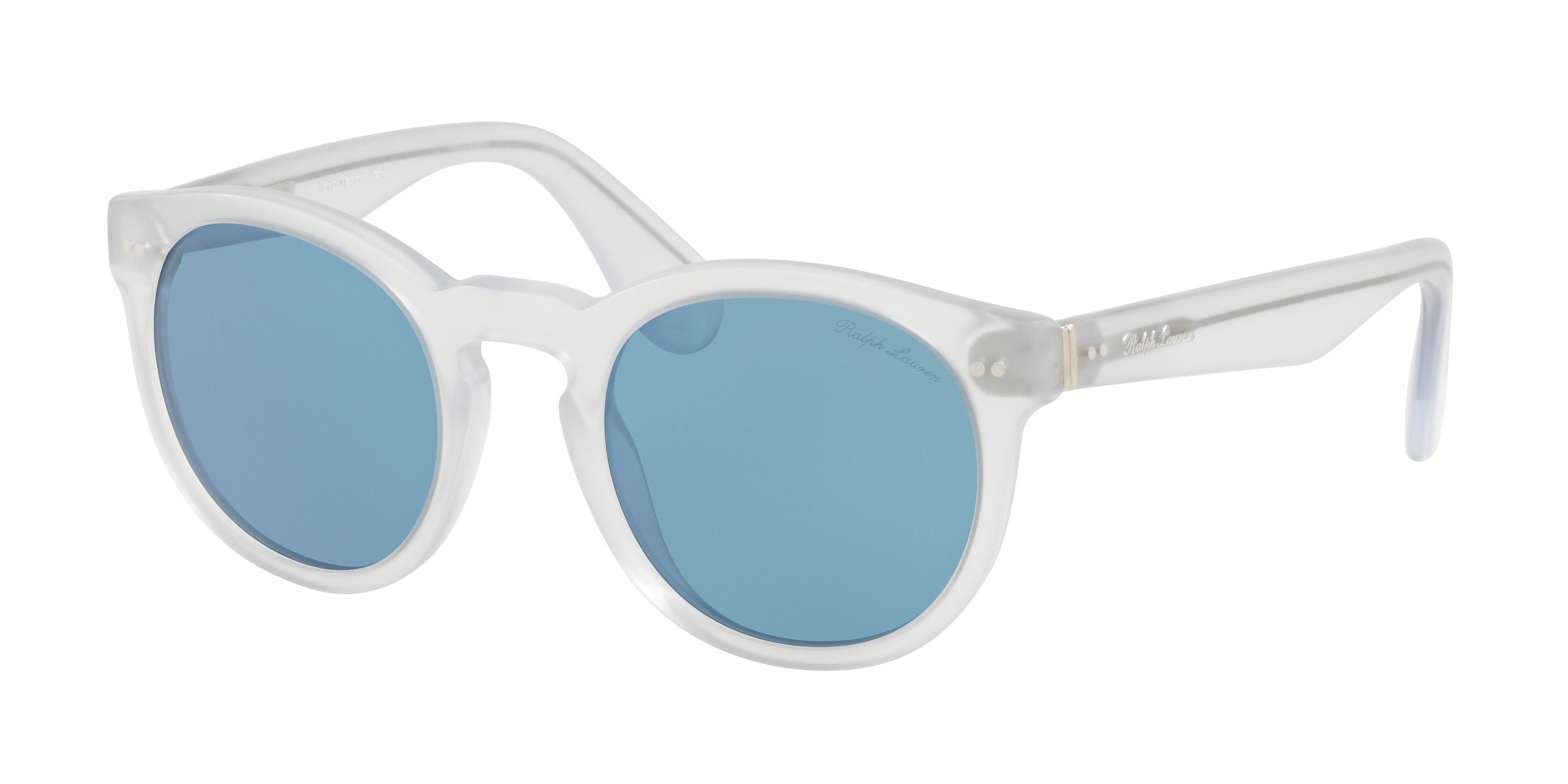 Ralph Lauren RL8146P Phantos Sunglasses  500256-Sandbalst Crystal 49-145-22 - Color Map Transparent