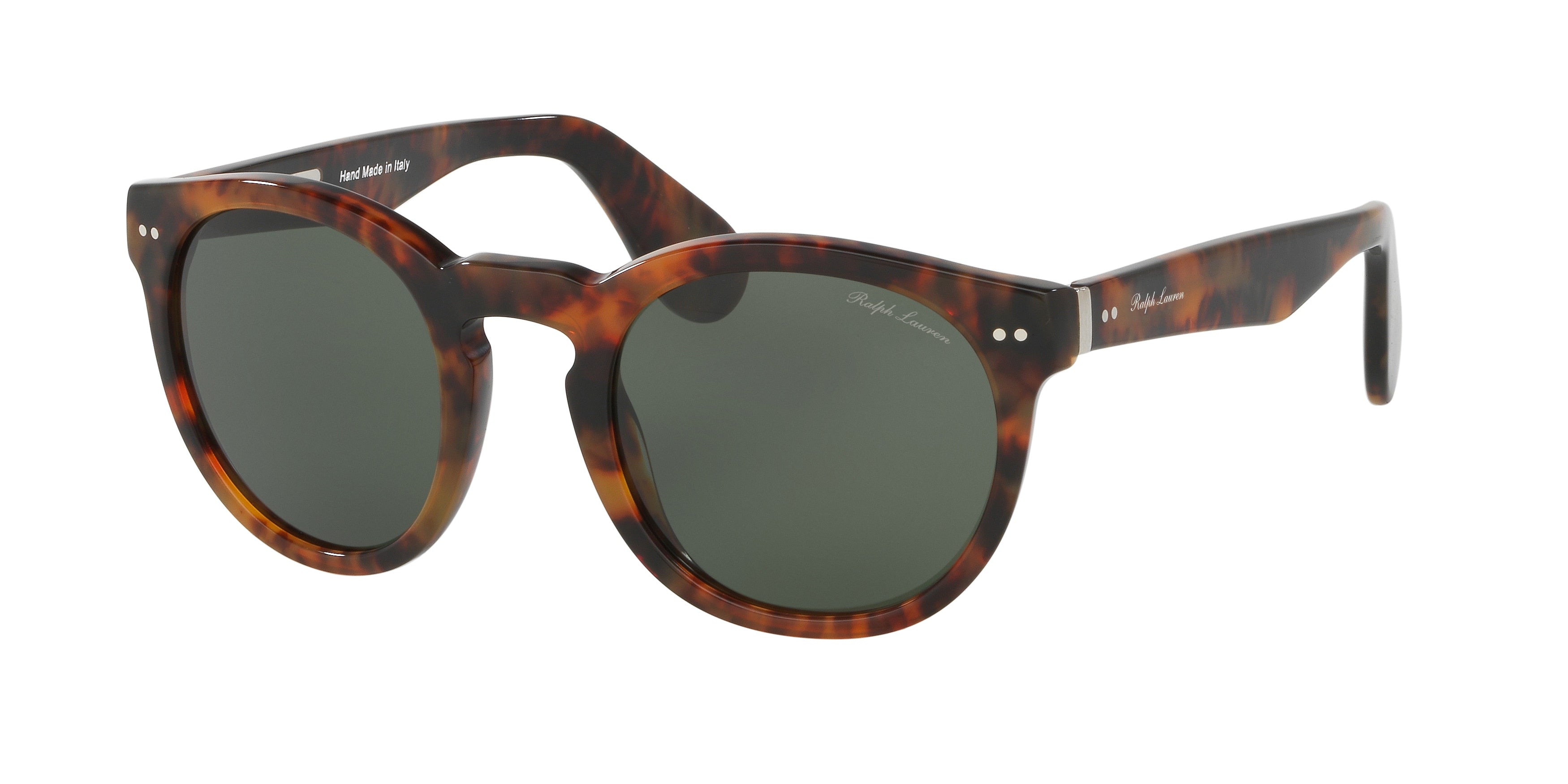 Ralph Lauren RL8146P Phantos Sunglasses  501752-Shiny Jerry Havana 49-145-22 - Color Map Tortoise