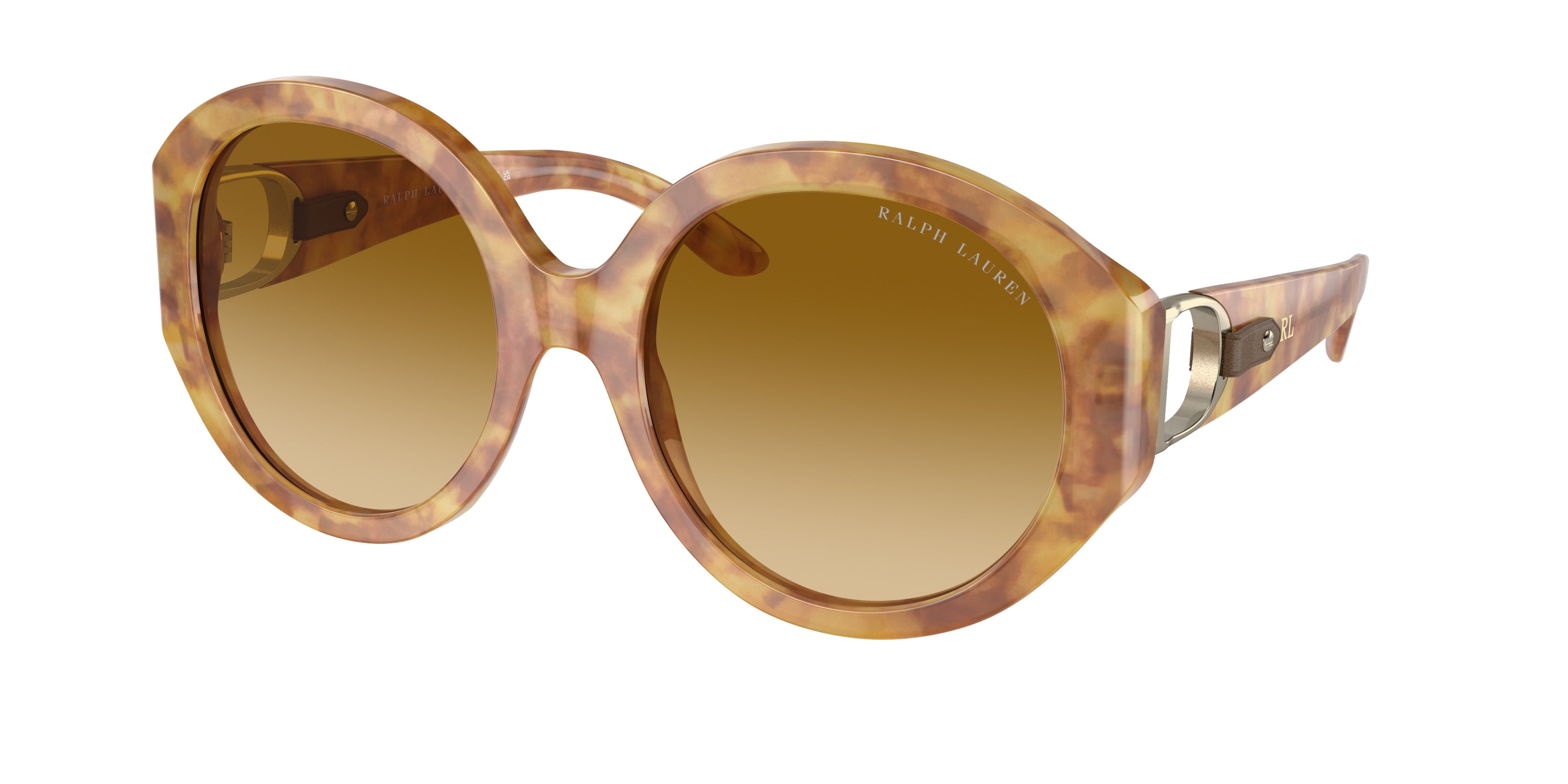 Ralph Lauren RL8188Q Oval Sunglasses  60832L-Light Havana 56-140-20 - Color Map Tortoise