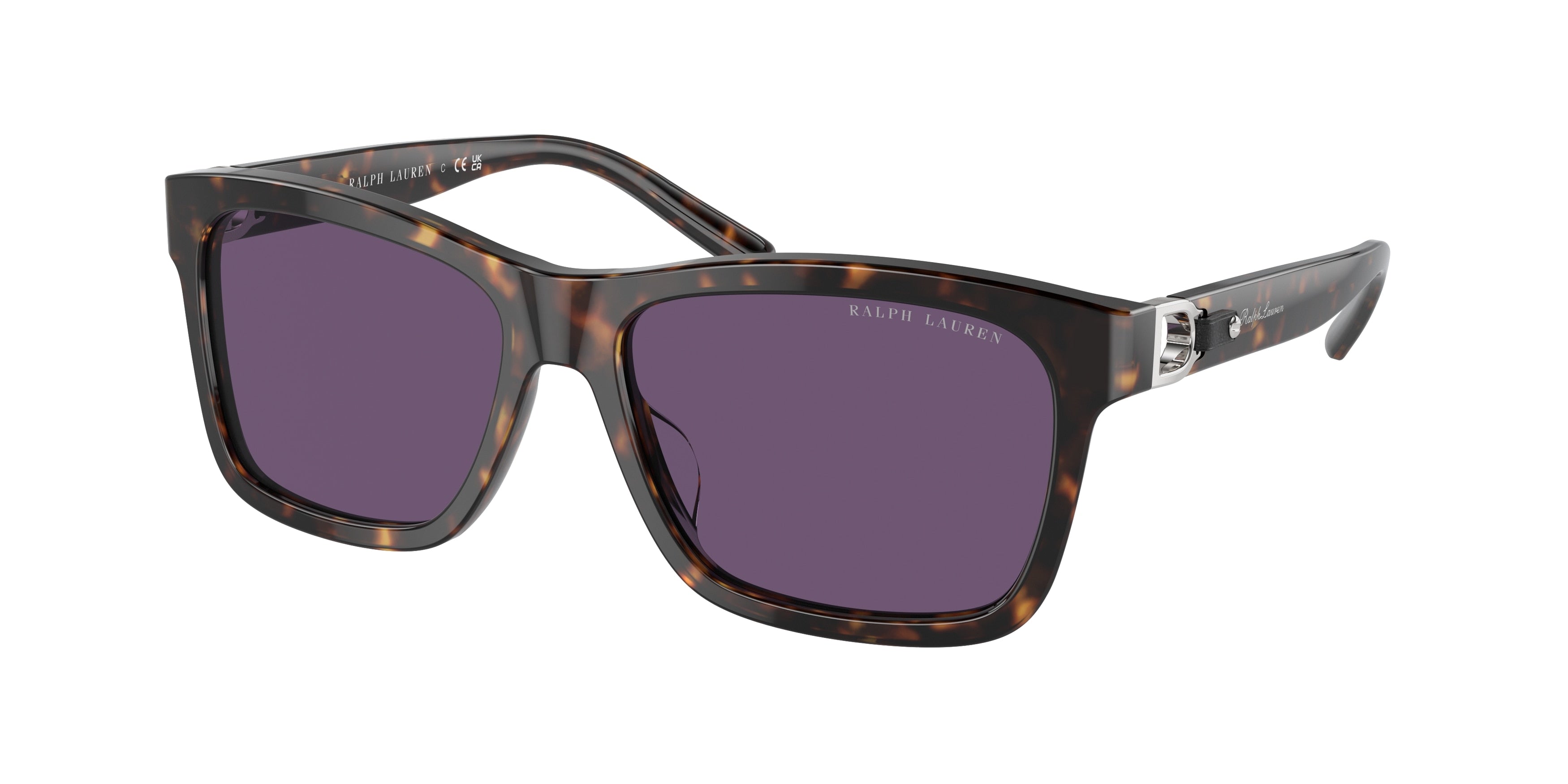 Ralph Lauren RL8203QU Rectangle Sunglasses  50031A-Havana 57-145-16 - Color Map Tortoise