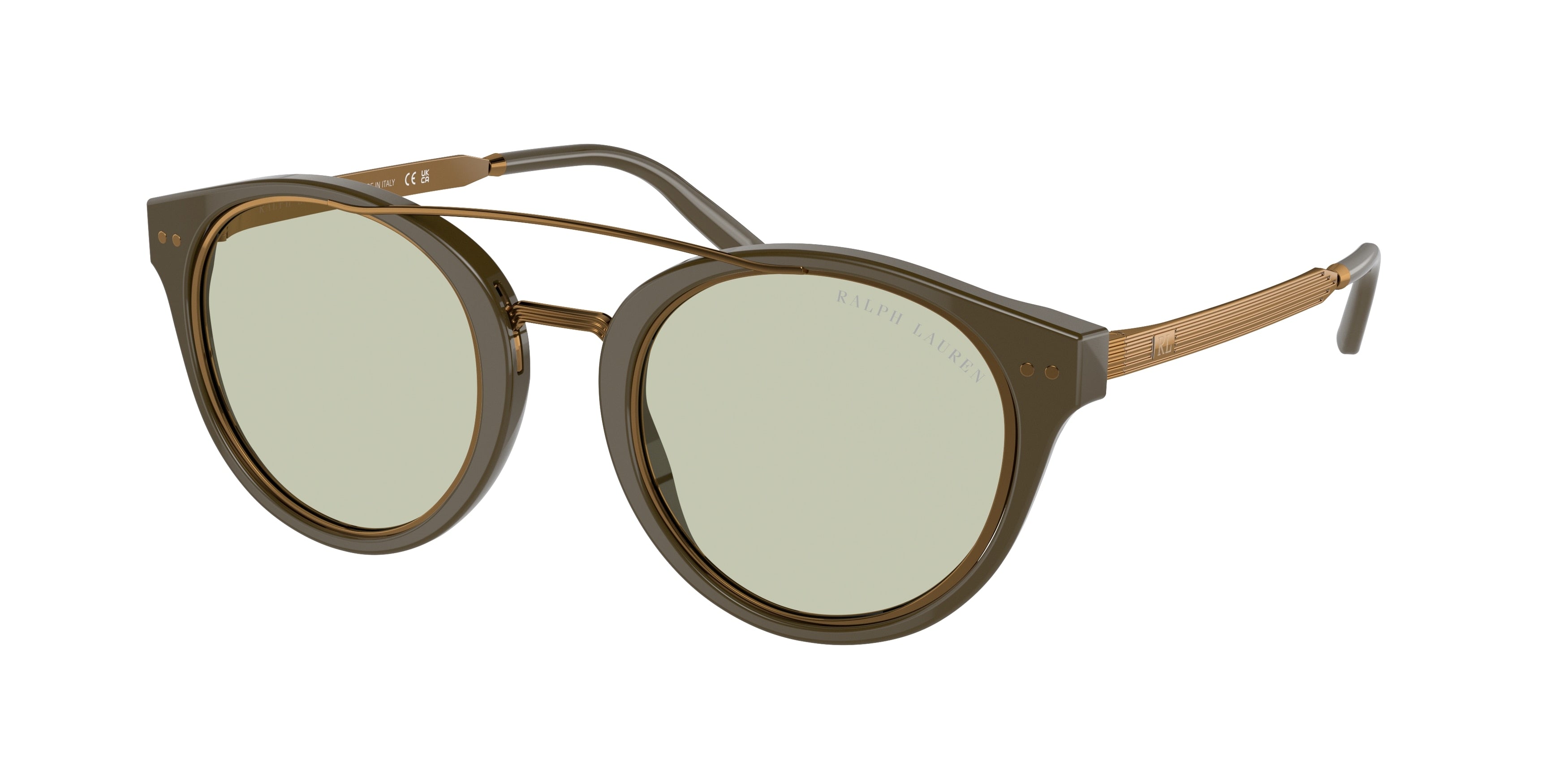 Ralph Lauren RL8210 Phantos Sunglasses  6047/2-Green 49-145-23 - Color Map Green