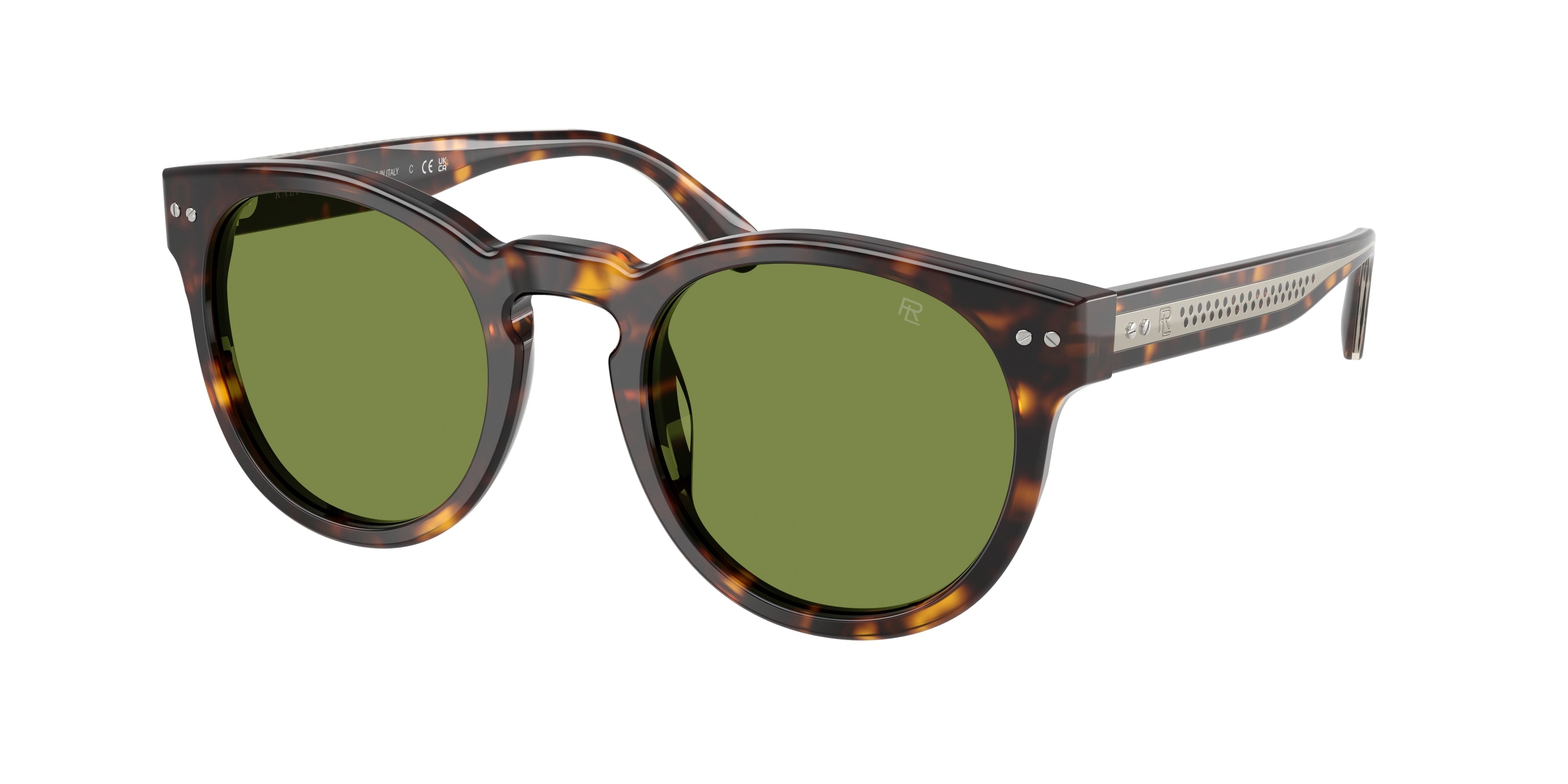 Ralph Lauren RL8229U Phantos Sunglasses  50034E-Dark Havana 50-145-22 - Color Map Brown