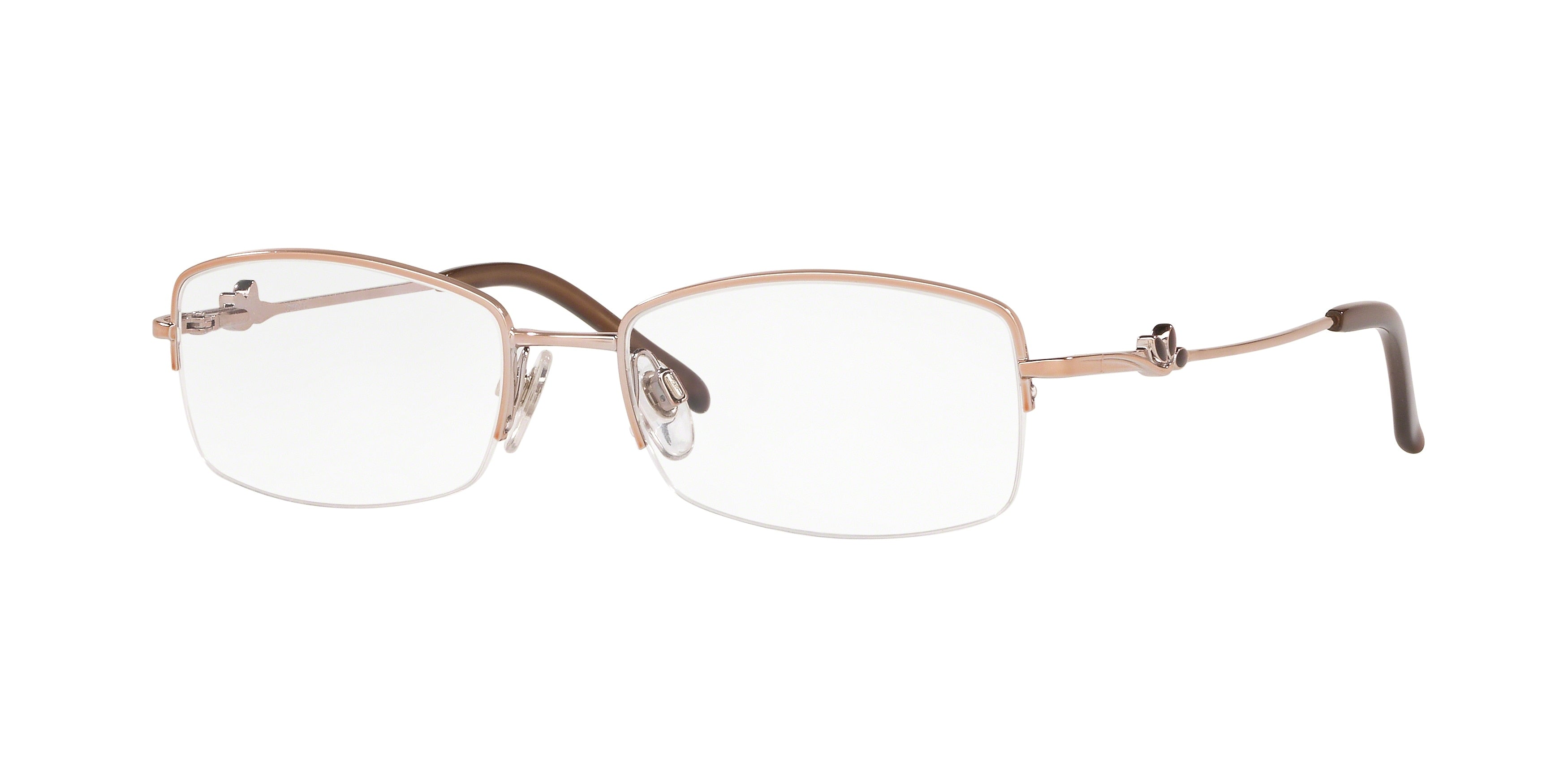 Sferoflex SF2553 Square Eyeglasses  267-Light Copper 51-135-17 - Color Map Copper