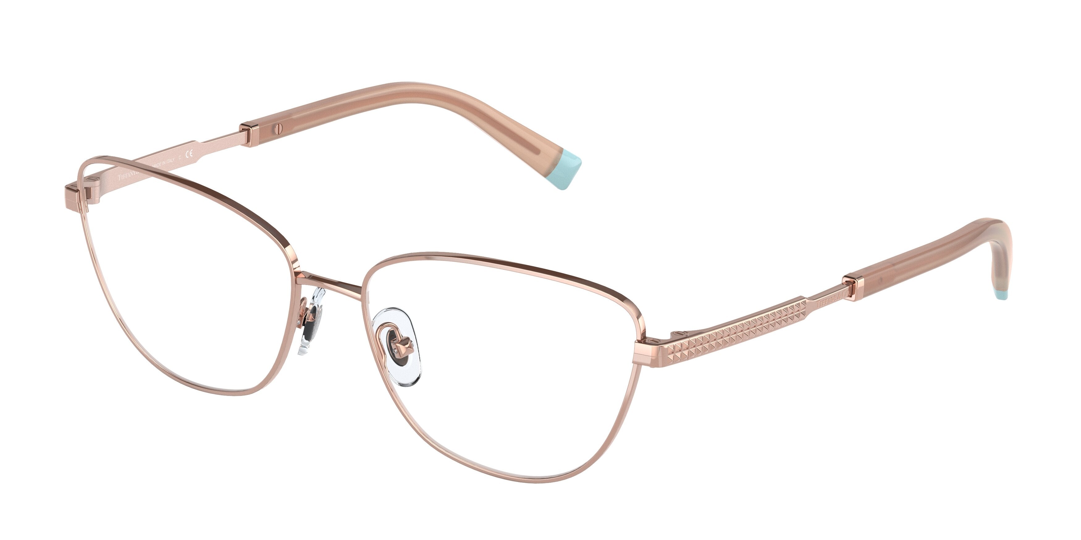 Tiffany TF1142 Cat Eye Eyeglasses  6105-Rubedo 54-145-16 - Color Map Red