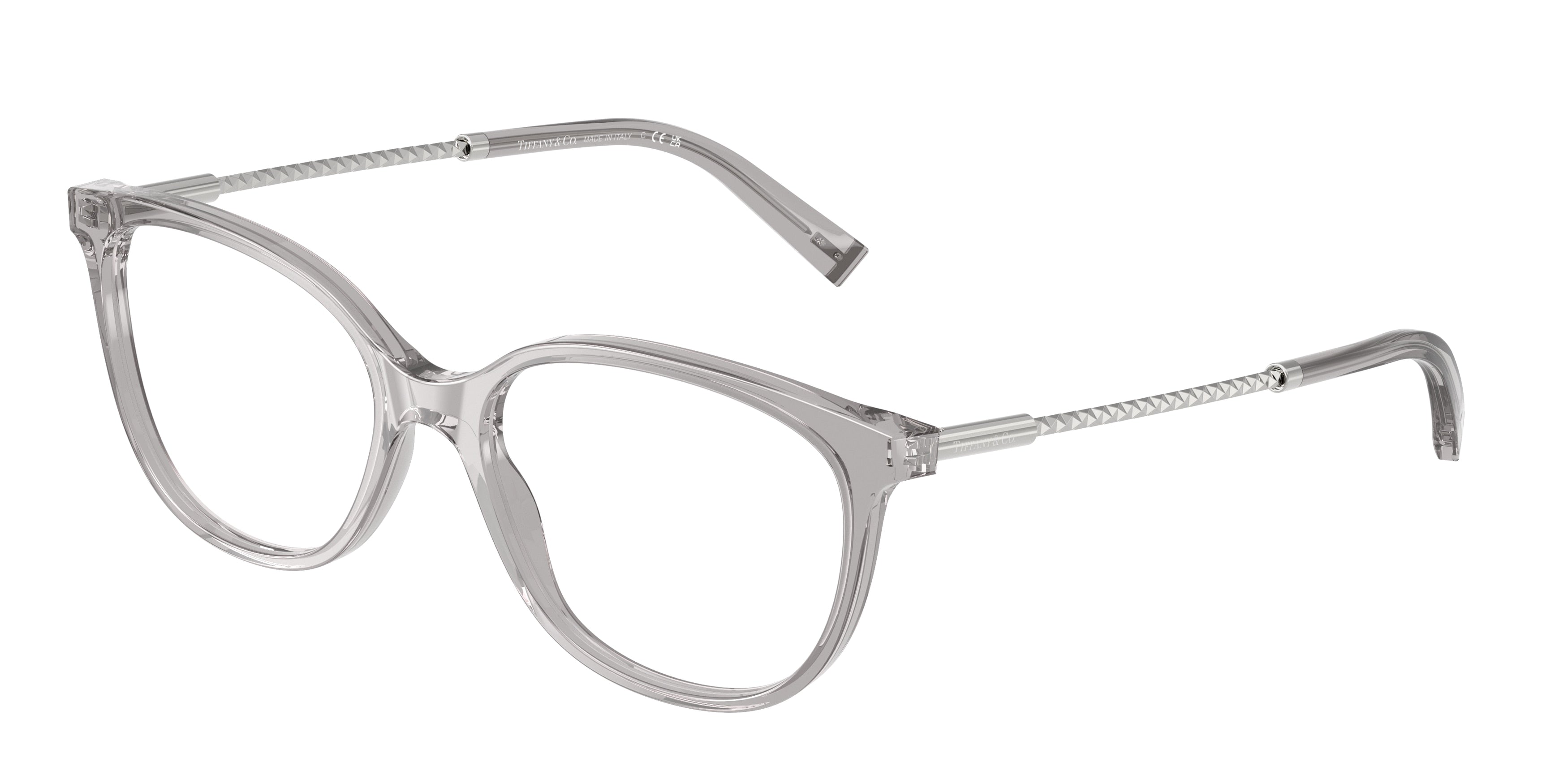 Tiffany TF2168 Square Eyeglasses  8270-Crystal Grey 54-140-17 - Color Map Grey