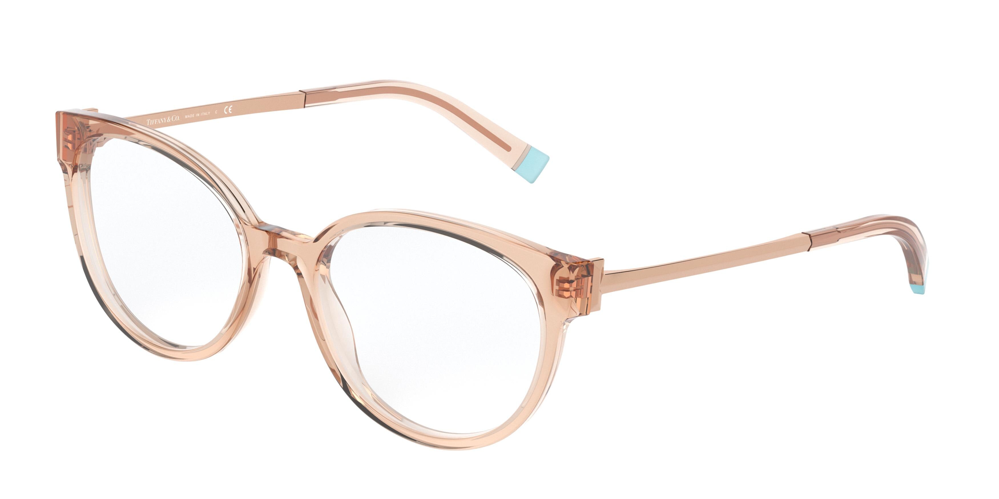Tiffany TF2191 Phantos Eyeglasses  8271-Crystal Sand 53-140-18 - Color Map Brown