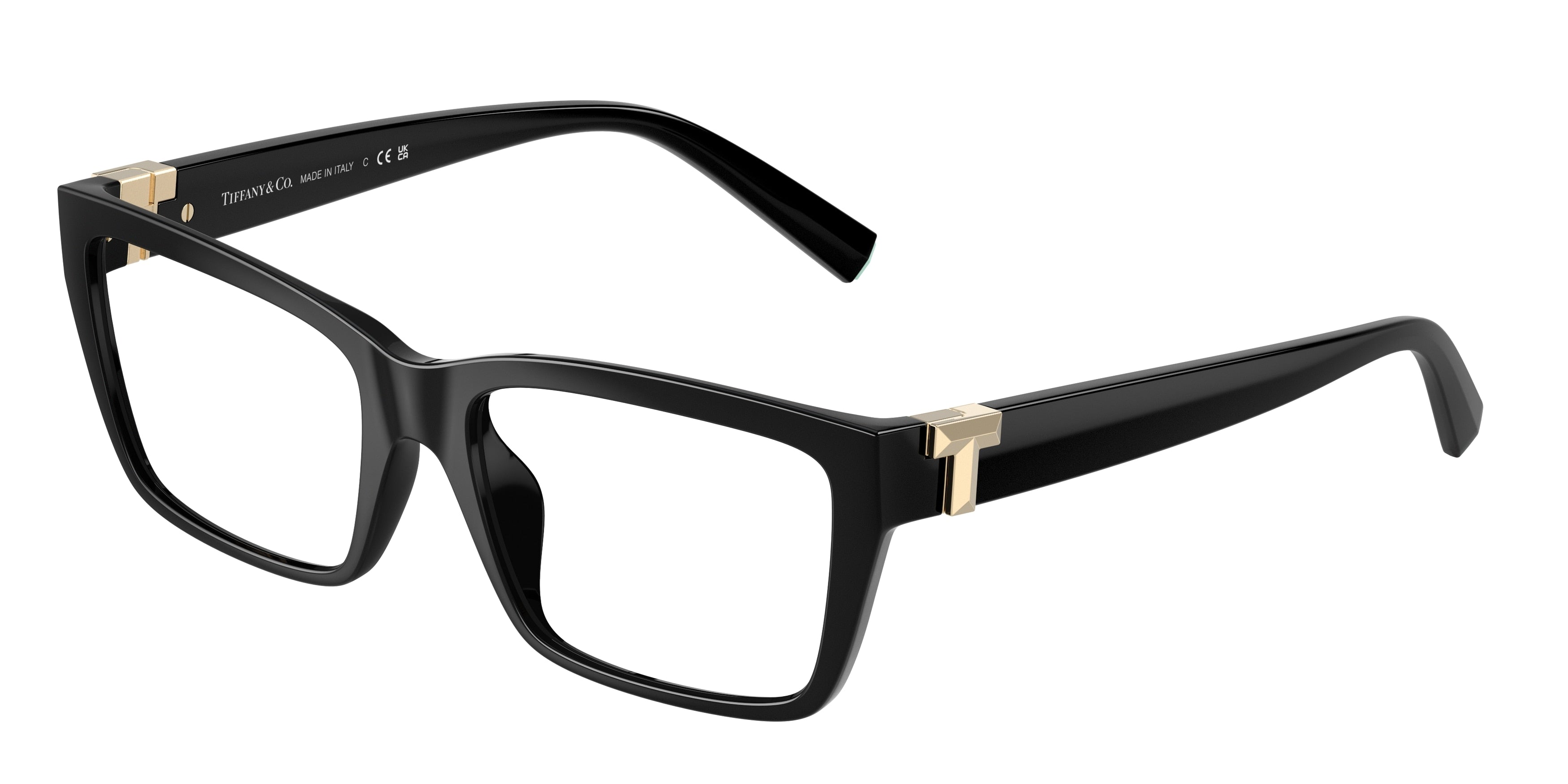 Tiffany TF2256U Pillow Eyeglasses  8361-Black 54-140-17 - Color Map Black