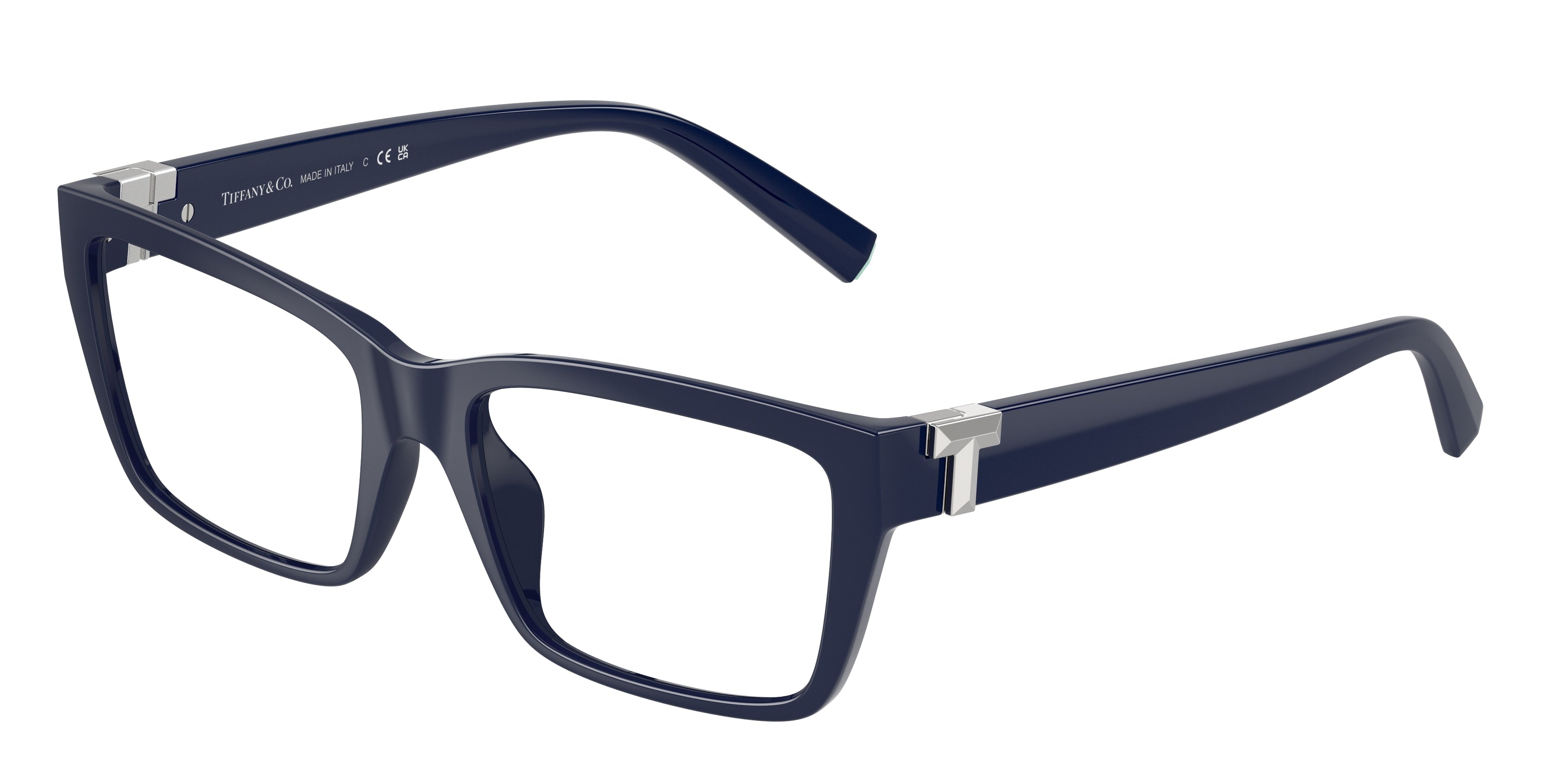 Tiffany TF2256U Pillow Sunglasses  8396-Solid Dark Blue 52-140-17 - Color Map Blue