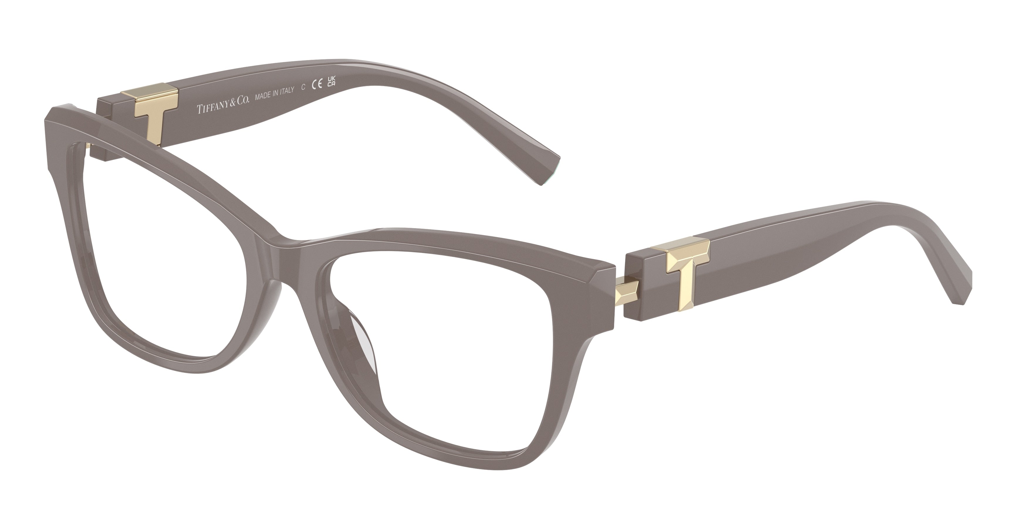 Tiffany TF2272U Butterfly Eyeglasses  8401-Chocolate Truffle 54-140-17 - Color Map Brown