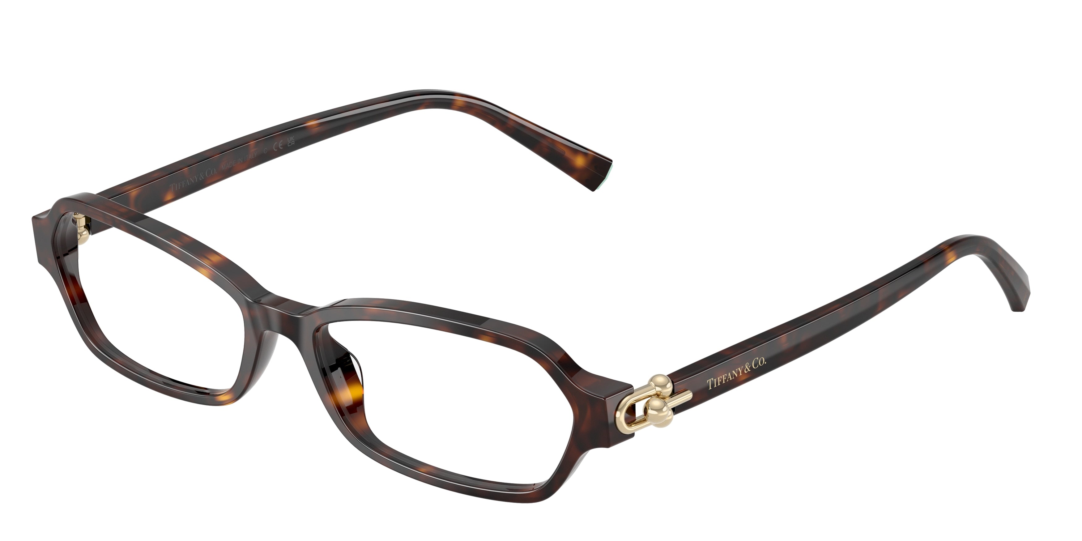 Tiffany TF2293U Irregular Eyeglasses  8015-Havana 54-140-16 - Color Map Tortoise