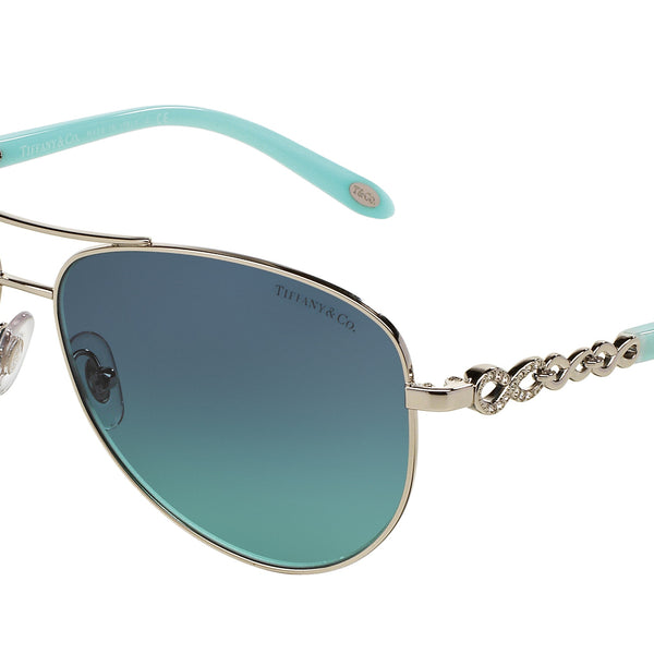 Tiffany TF3049B Pilot Sunglasses For Women display picture 3