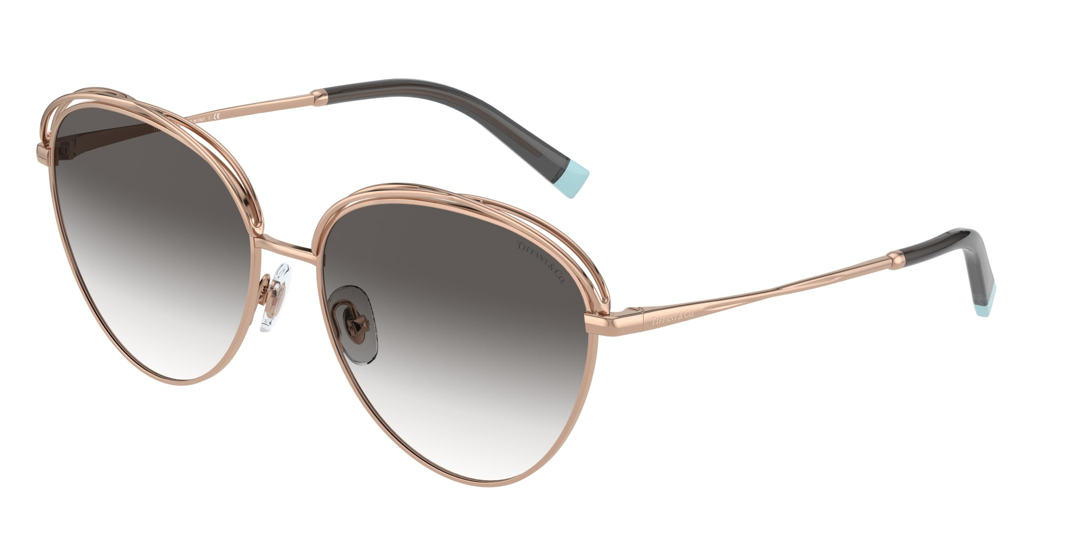 Tiffany TF3075 Phantos Sunglasses  61053C-Rubedo 58-140-16 - Color Map Red