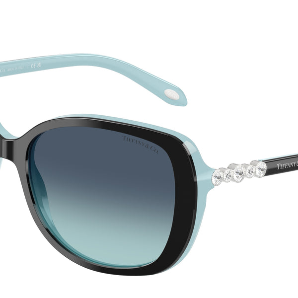 Tiffany TF4121B Rectangular Sunglasses For Women