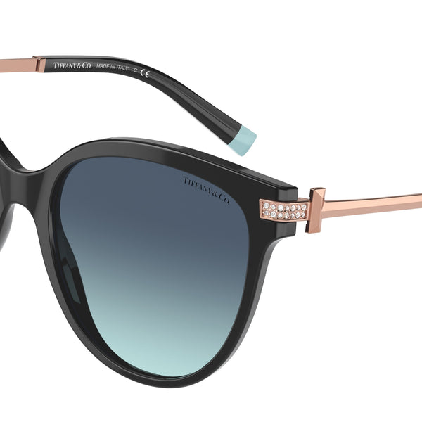 Tiffany & Co. Women\'s Sunglasses, TF4193B. New with Tags Tiffany & Co. TF4193B XL (55 - 17) with Blue lenses and  main image 2