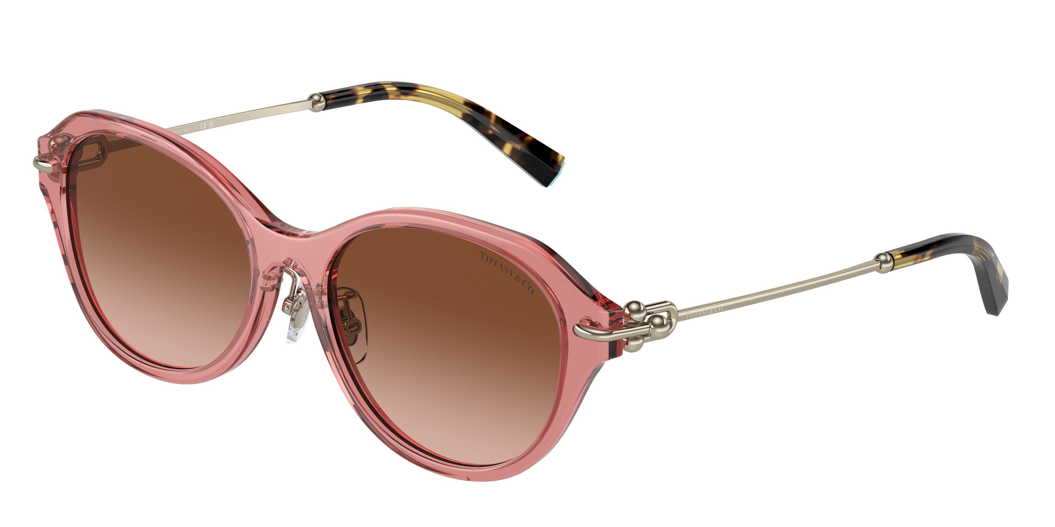 Tiffany TF4210D Oval Sunglasses  83863B-Cherry 54-140-17 - Color Map Violet